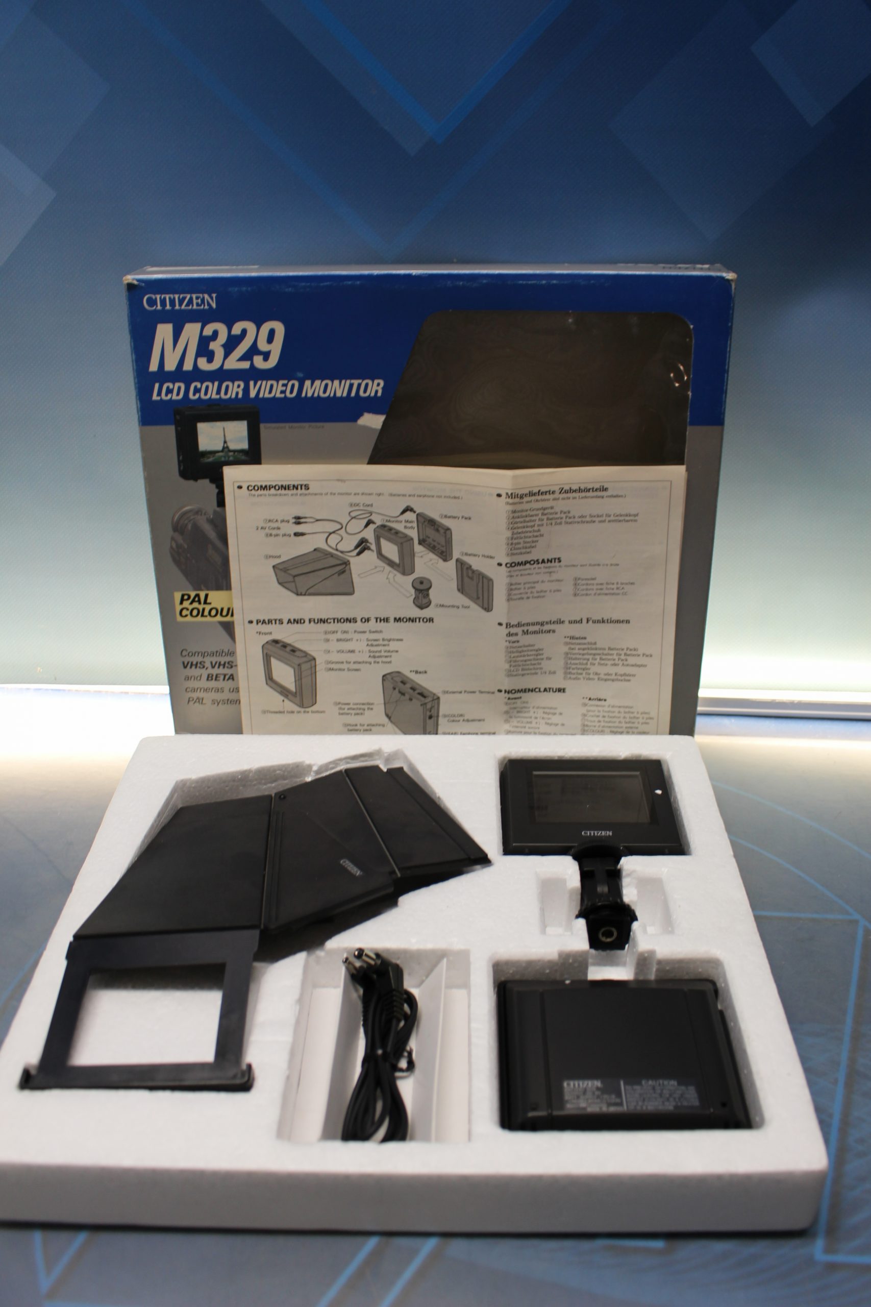 Monitor LCD para video analógico Citizen. - Imagen 5