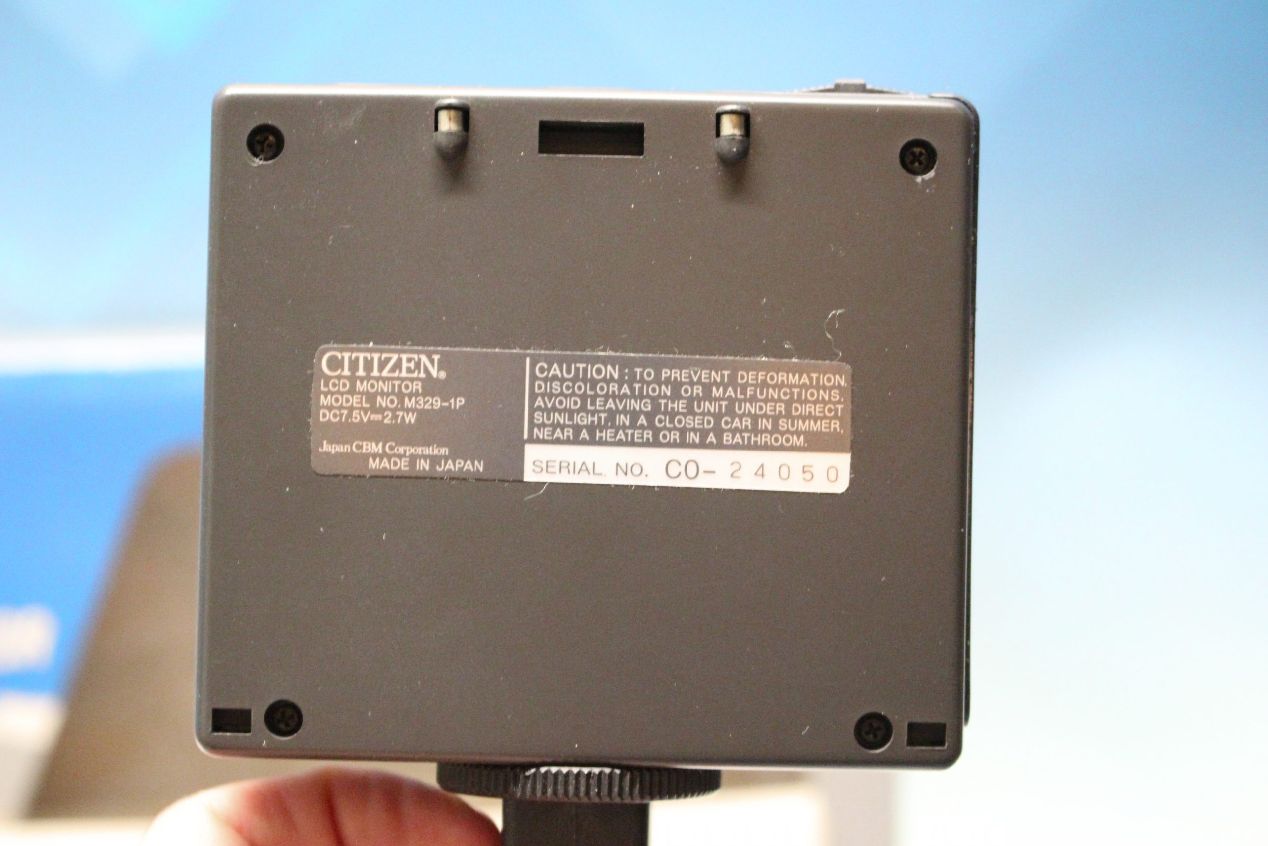 Monitor LCD para video analógico Citizen. - Imagen 3