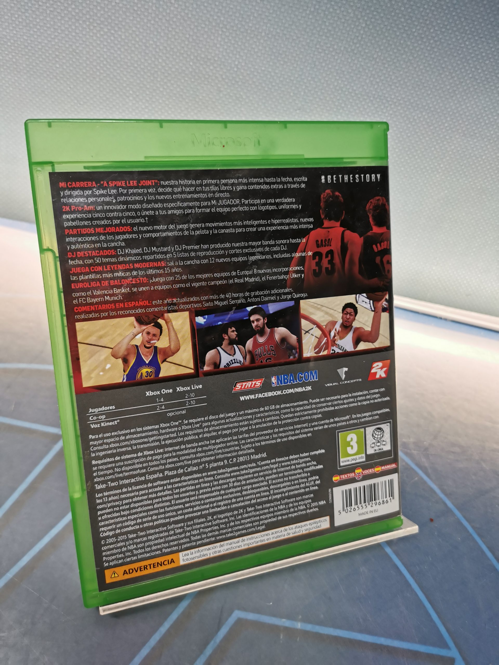 IMG_20231130_154351 videojuego NBA 2K16 - Xbox One - Imagen 4
