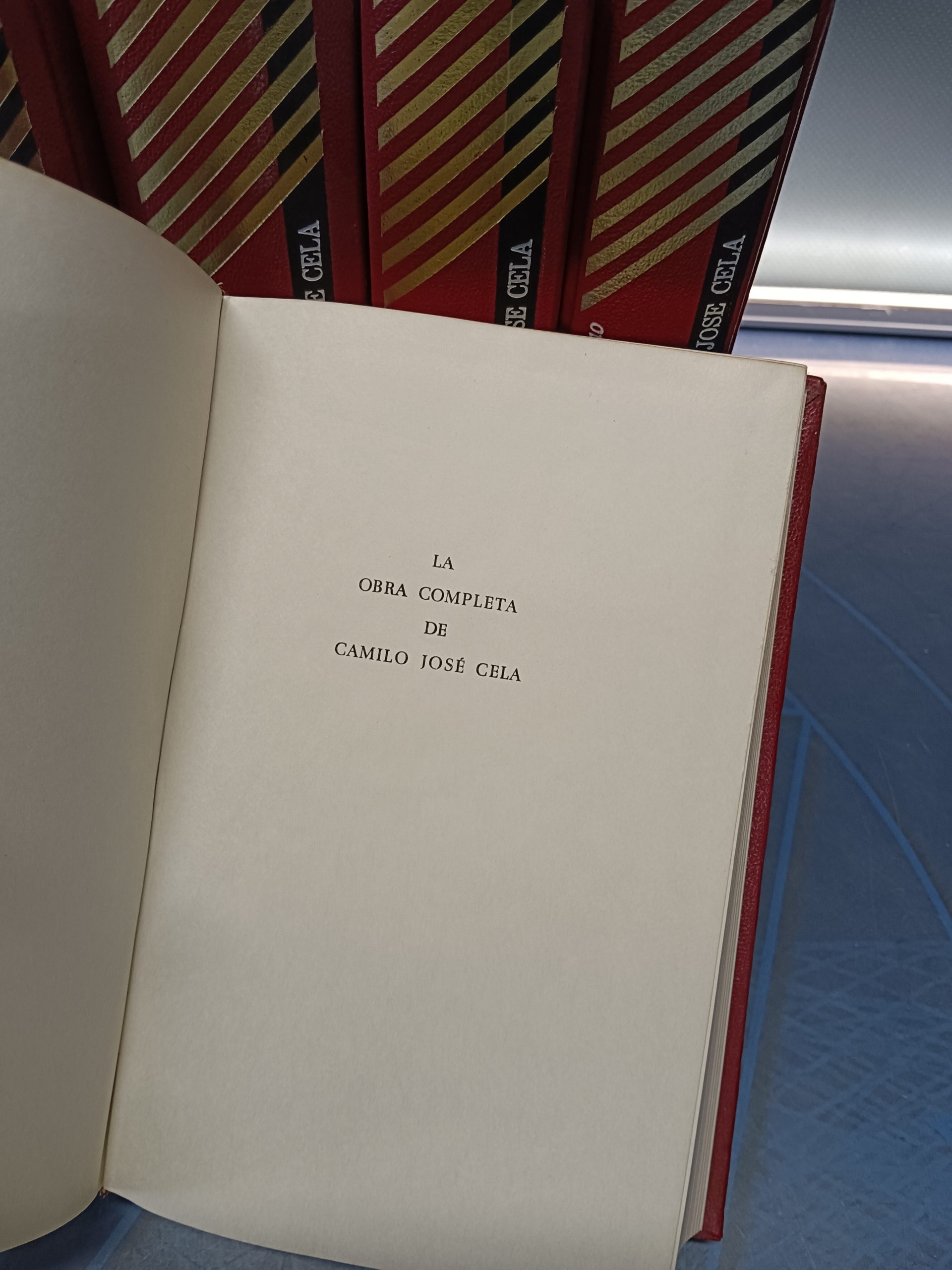 Libros, tomos, Camilo José Cela. Obras completas. Ediciones destino. 10 tomos. - Imagen 5