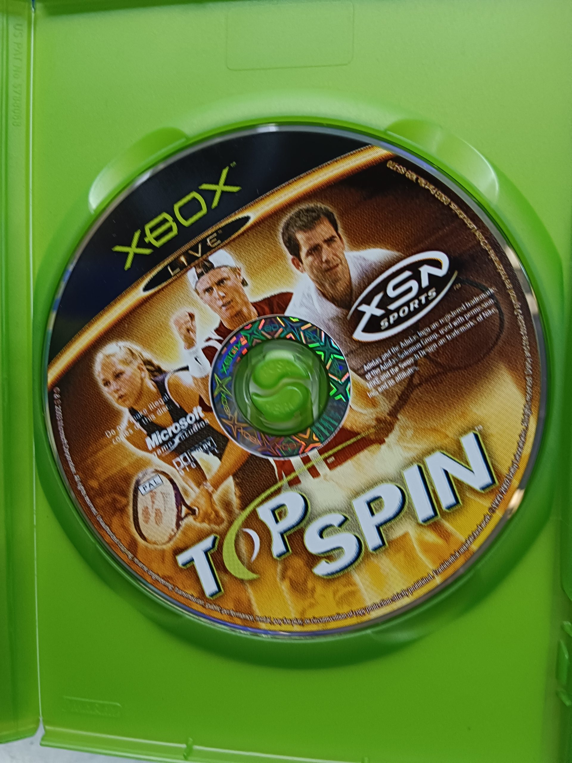 IMG_20240319_122119 Videojuego Xbox Top Spin (Microsoft Xbox, 2003) - Imagen 5