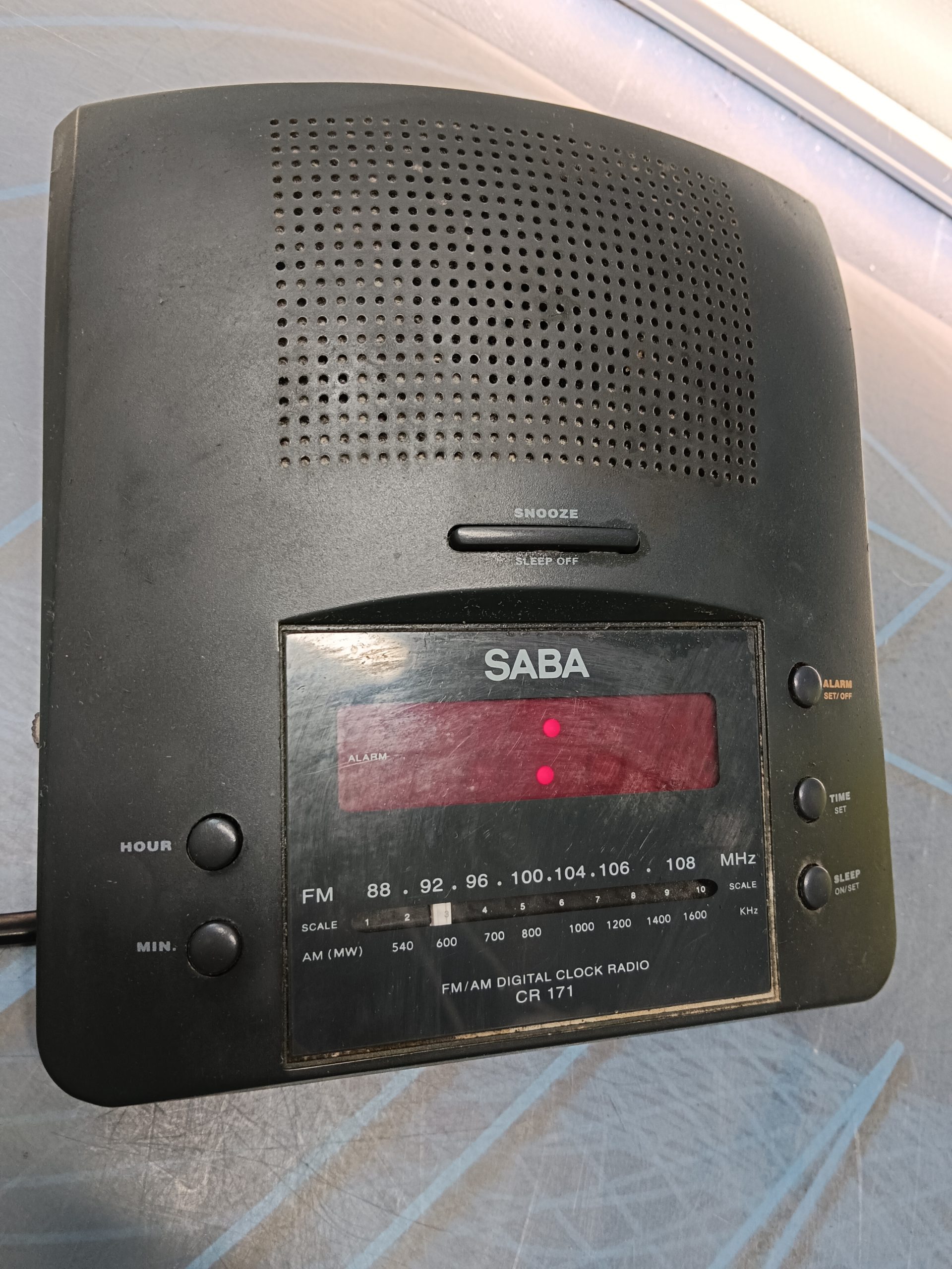 IMG_20240409_094310 Reloj despertador SABA CR-171 - Imagen 8