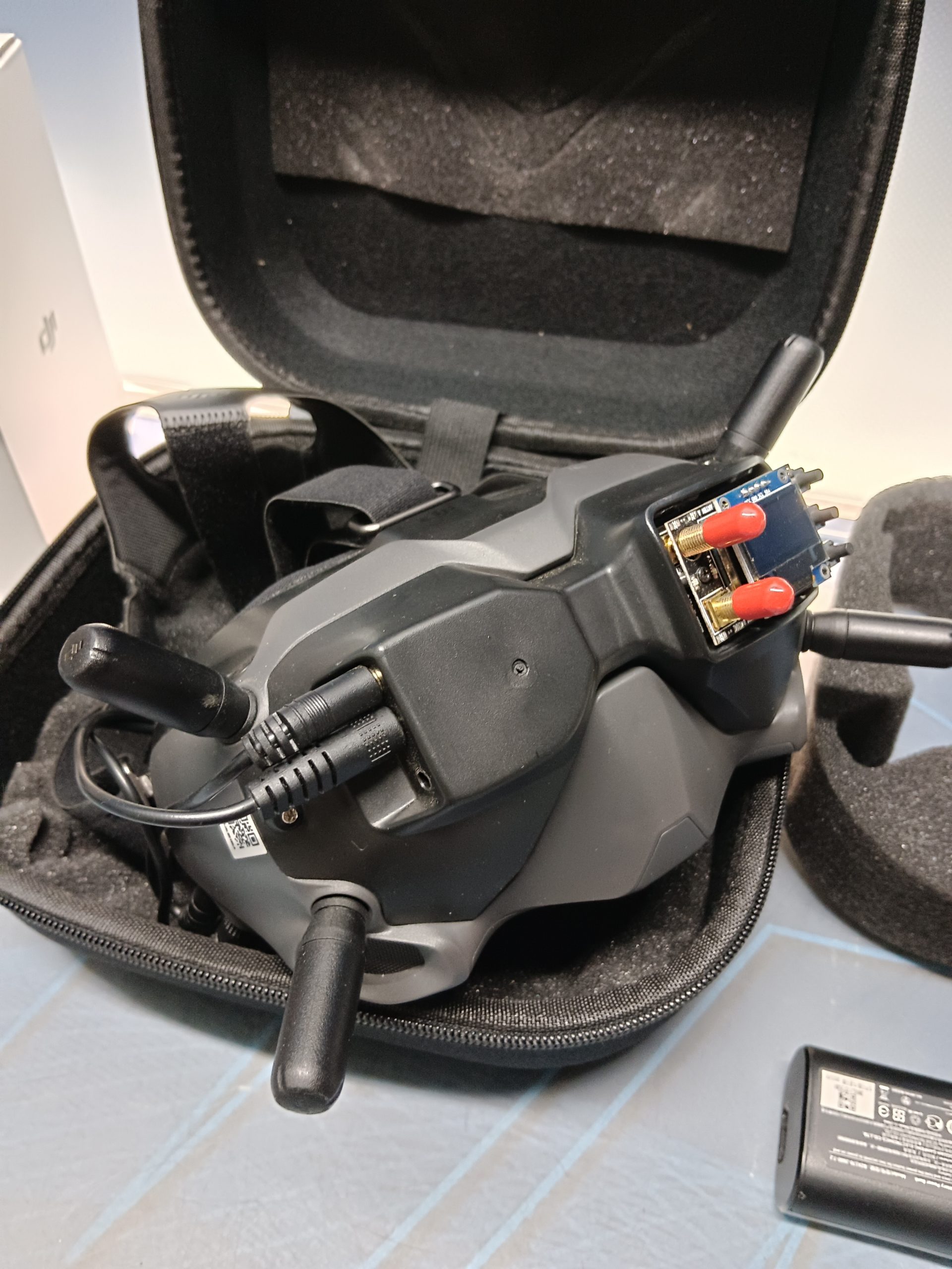 Gafas para Drones DJI Goggles V2 + accesorio modulo acople recepcion analogica - Imagen 10