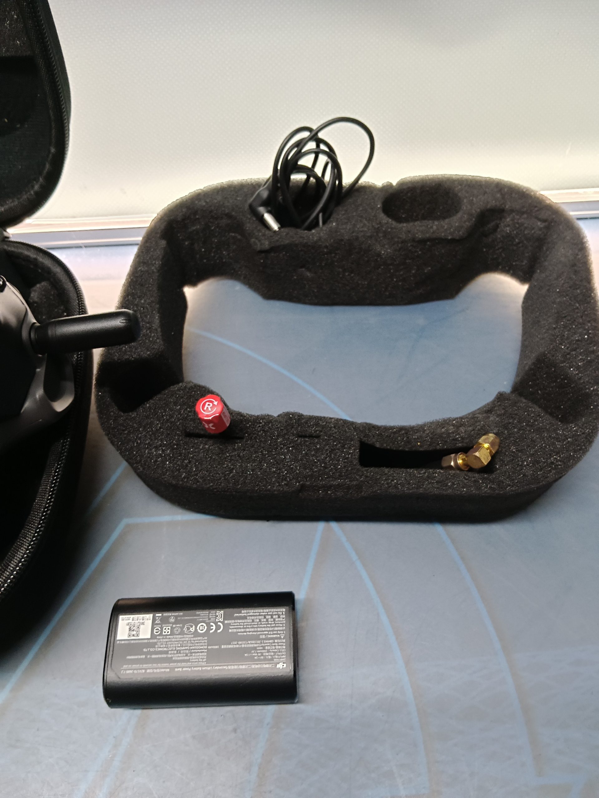 Gafas para Drones DJI Goggles V2 + accesorio modulo acople recepcion analogica - Imagen 9