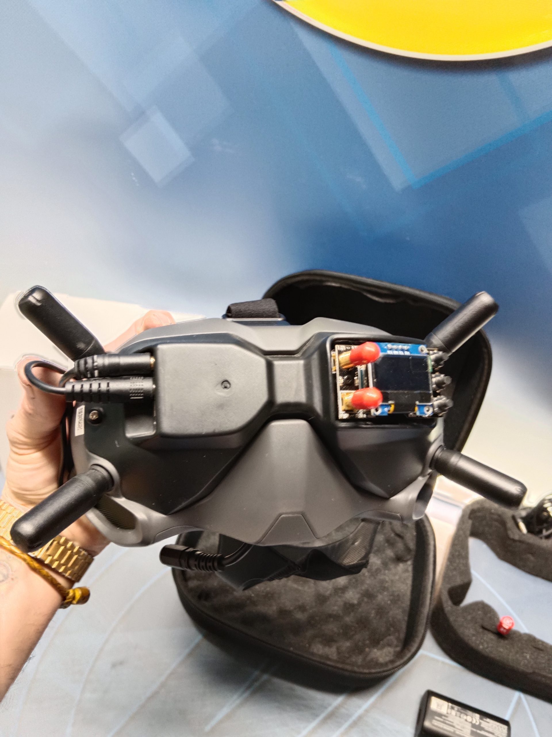 Gafas para Drones DJI Goggles V2 + accesorio modulo acople recepcion analogica - Imagen 8
