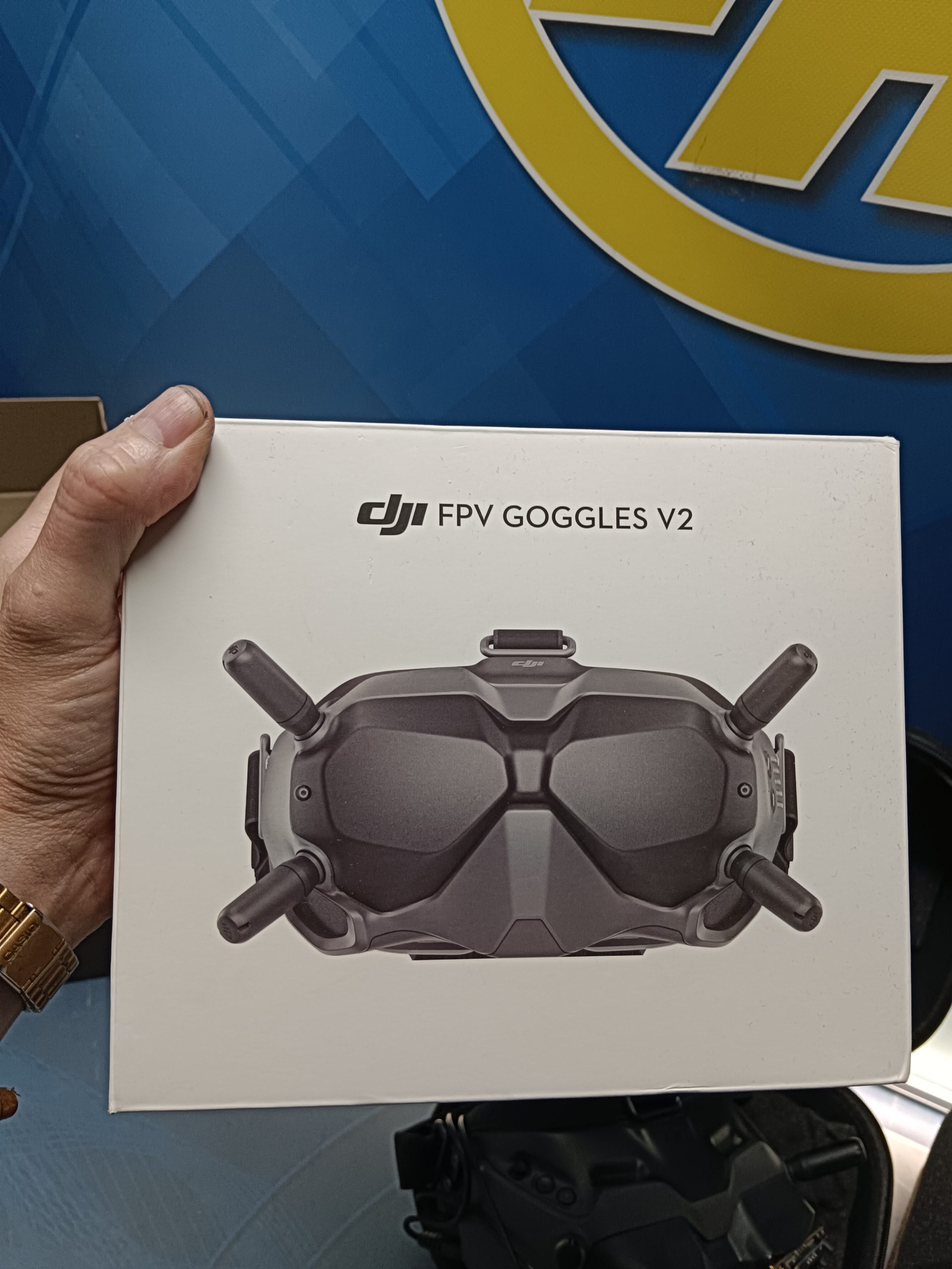 Gafas para Drones DJI Goggles V2 + accesorio modulo acople recepcion analogica - Imagen 6