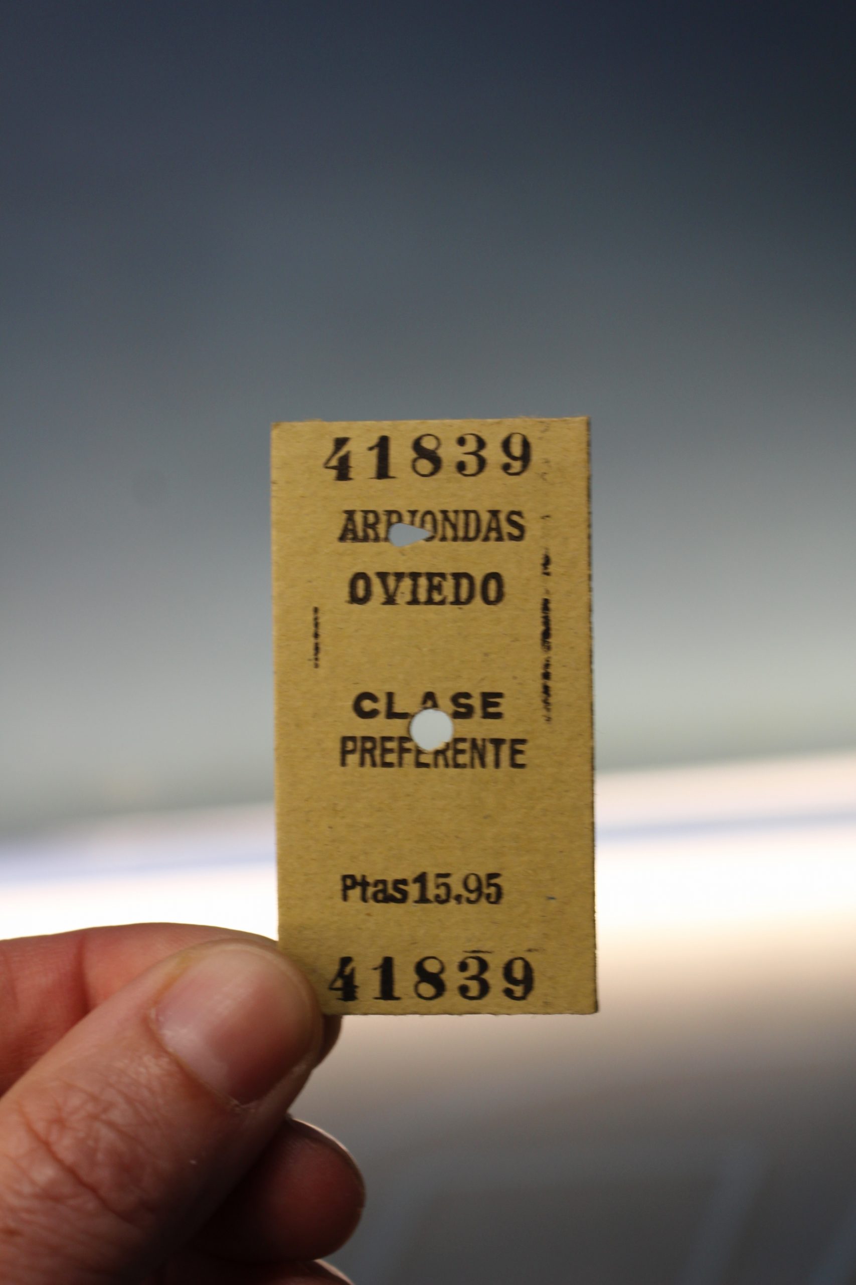 IMG_6647 20 Billetes de tren antiguos. 1950. - Imagen 5