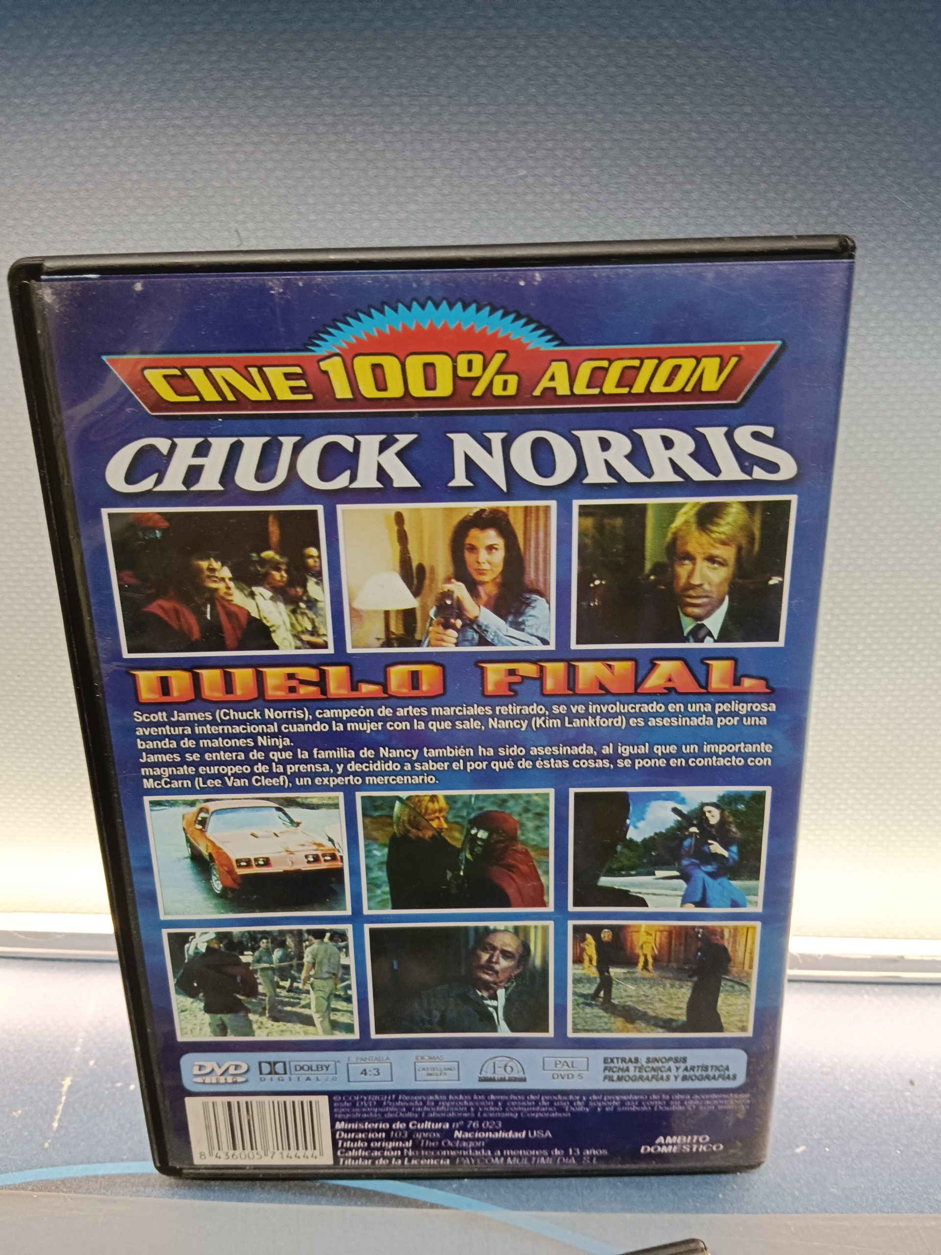 IMG_20240611_094647 DVD, DUELO FINAL - CHUCK NORRIS Y LEE VAN CLEEF - Imagen 5