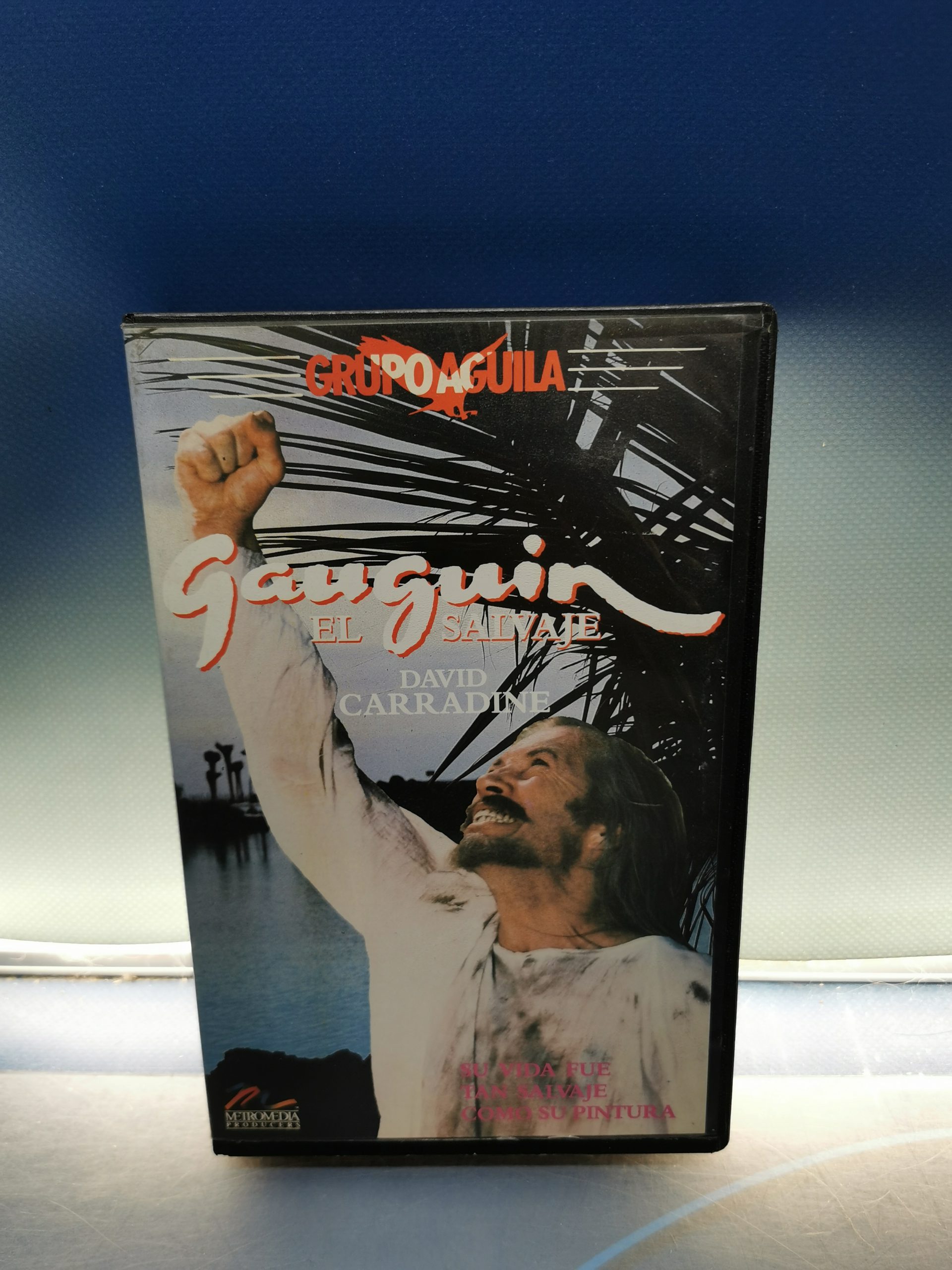 VHS - GAUGUIN, EL SALVAJE - DAVID CARRADINE