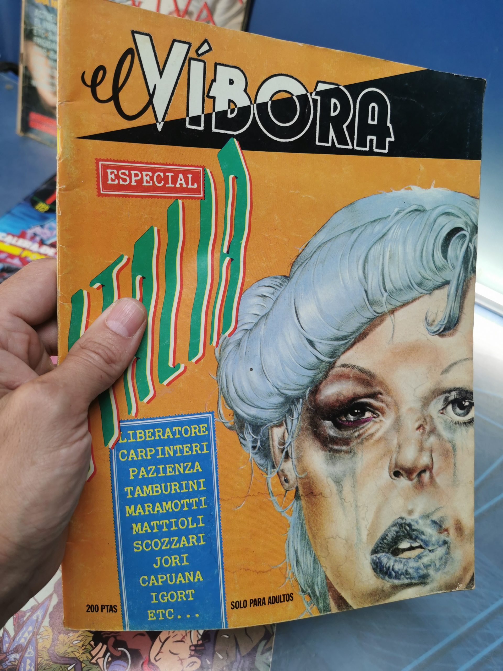 IMG_20240918_093143 cómic, EL VIBORA ESPECIAL , 6 especiales, años 80, + nº1 historias completas - Imagen 7