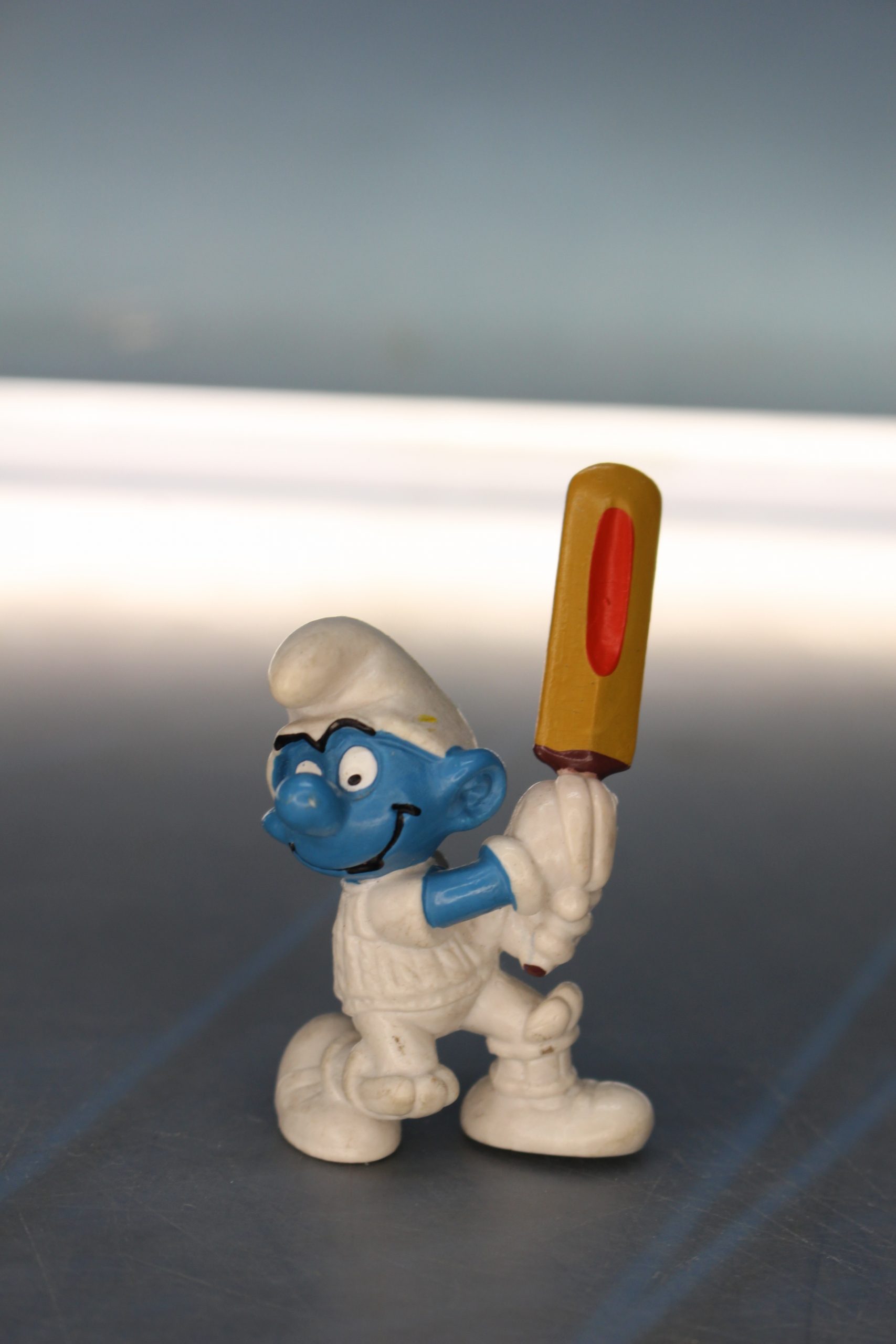 Pitufo Cricket. Los Pitufos . Peyo. Schleich.1980.