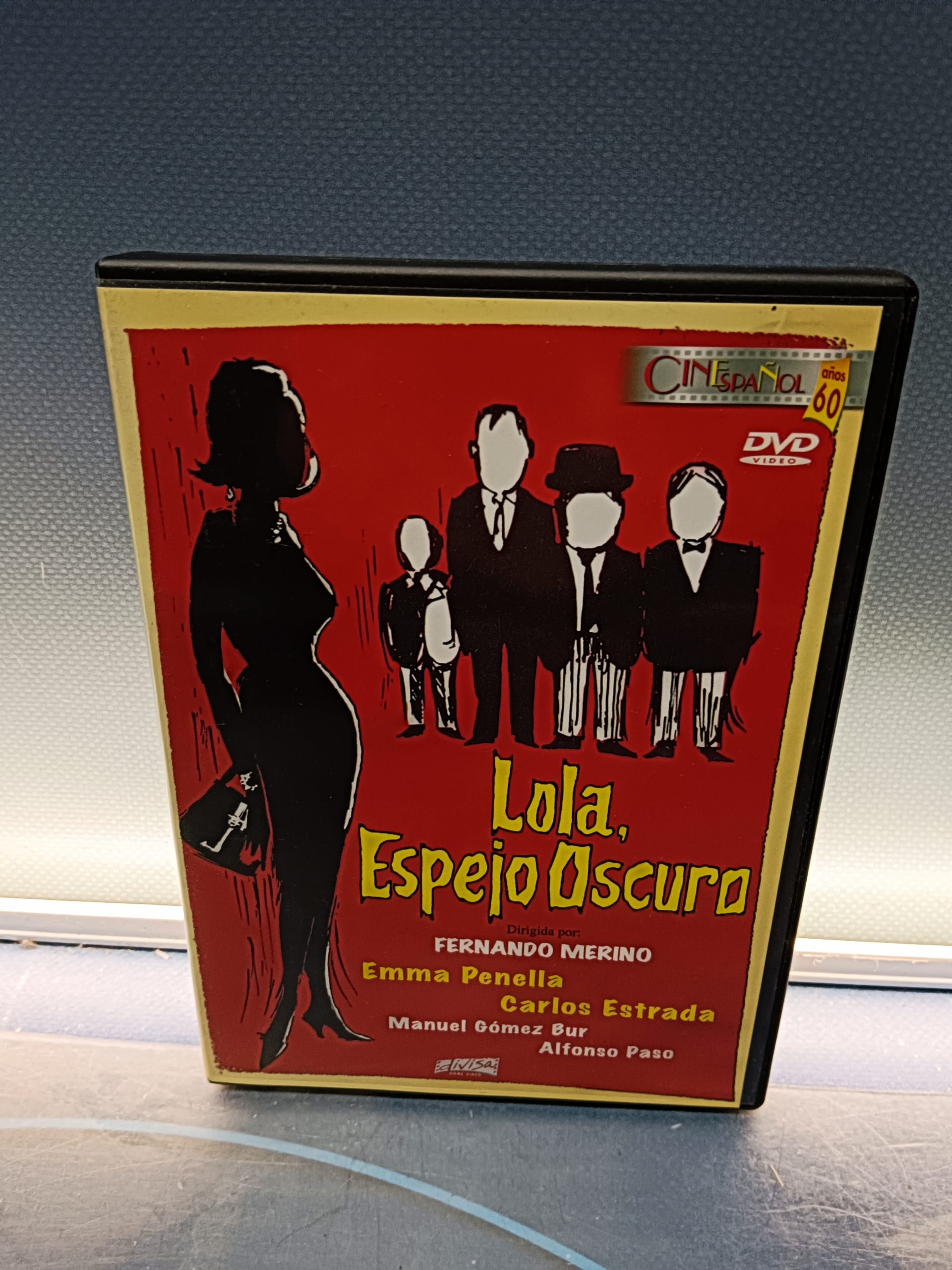DVD, Lola, espejo oscuro. Descatalogado. Fernando Merino
