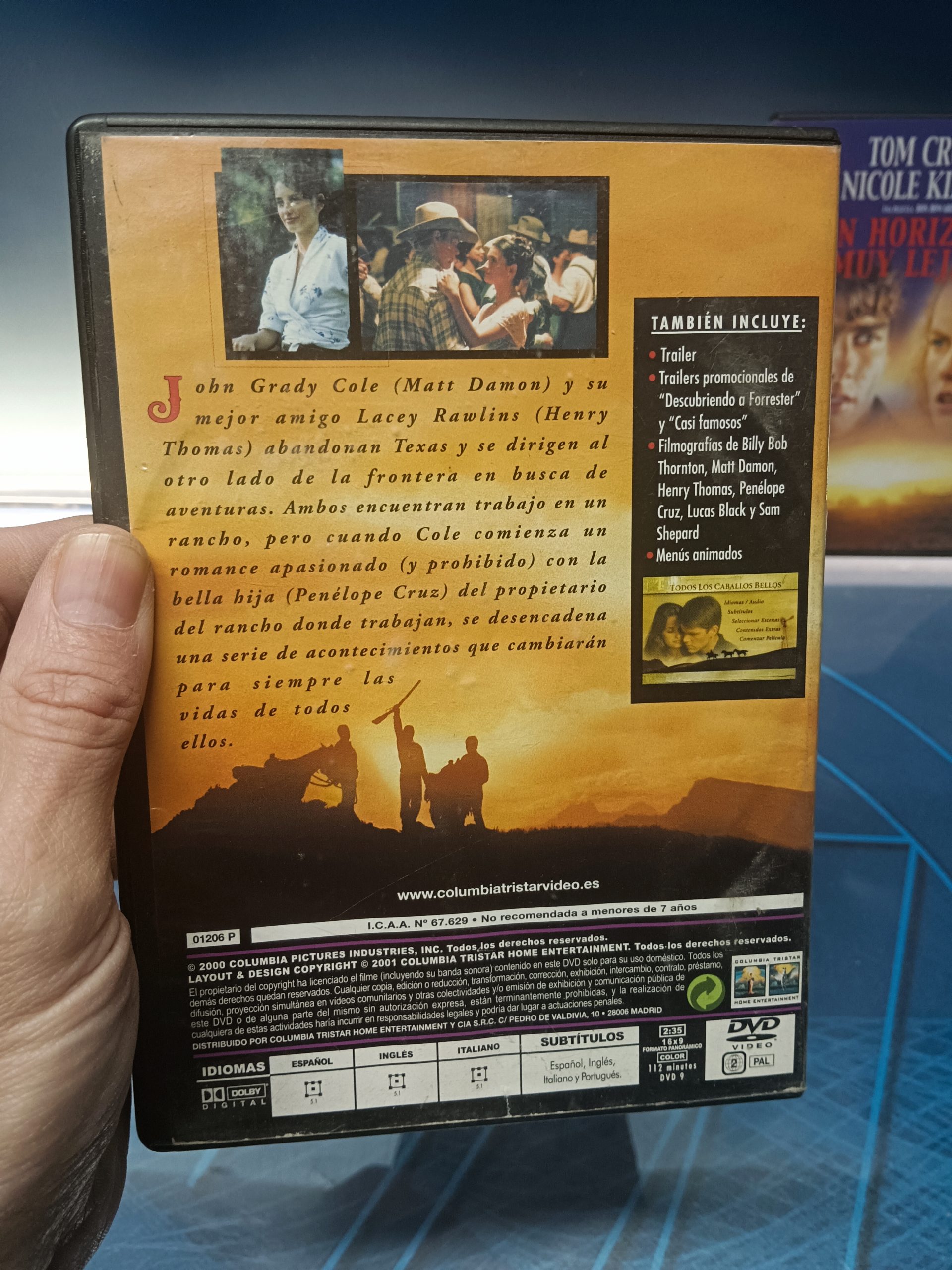 IMG_20250102_174821 DVD 3 películas románticas - SIETE DIAS Y UNA VIDA -TODOS LOS CABALLO BELLOS - UN HORIZONTE MUY LEJANO - Imagen 7