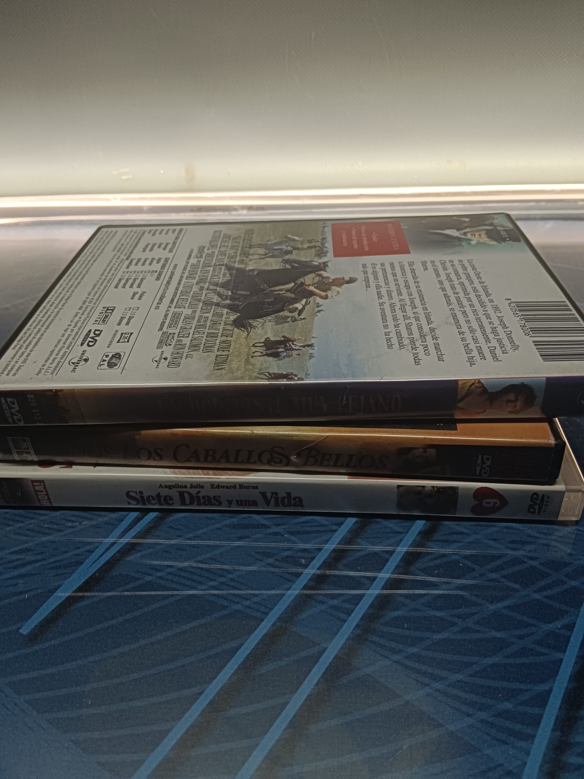 IMG_20250102_174833 DVD 3 películas románticas - SIETE DIAS Y UNA VIDA -TODOS LOS CABALLO BELLOS - UN HORIZONTE MUY LEJANO - Imagen 3