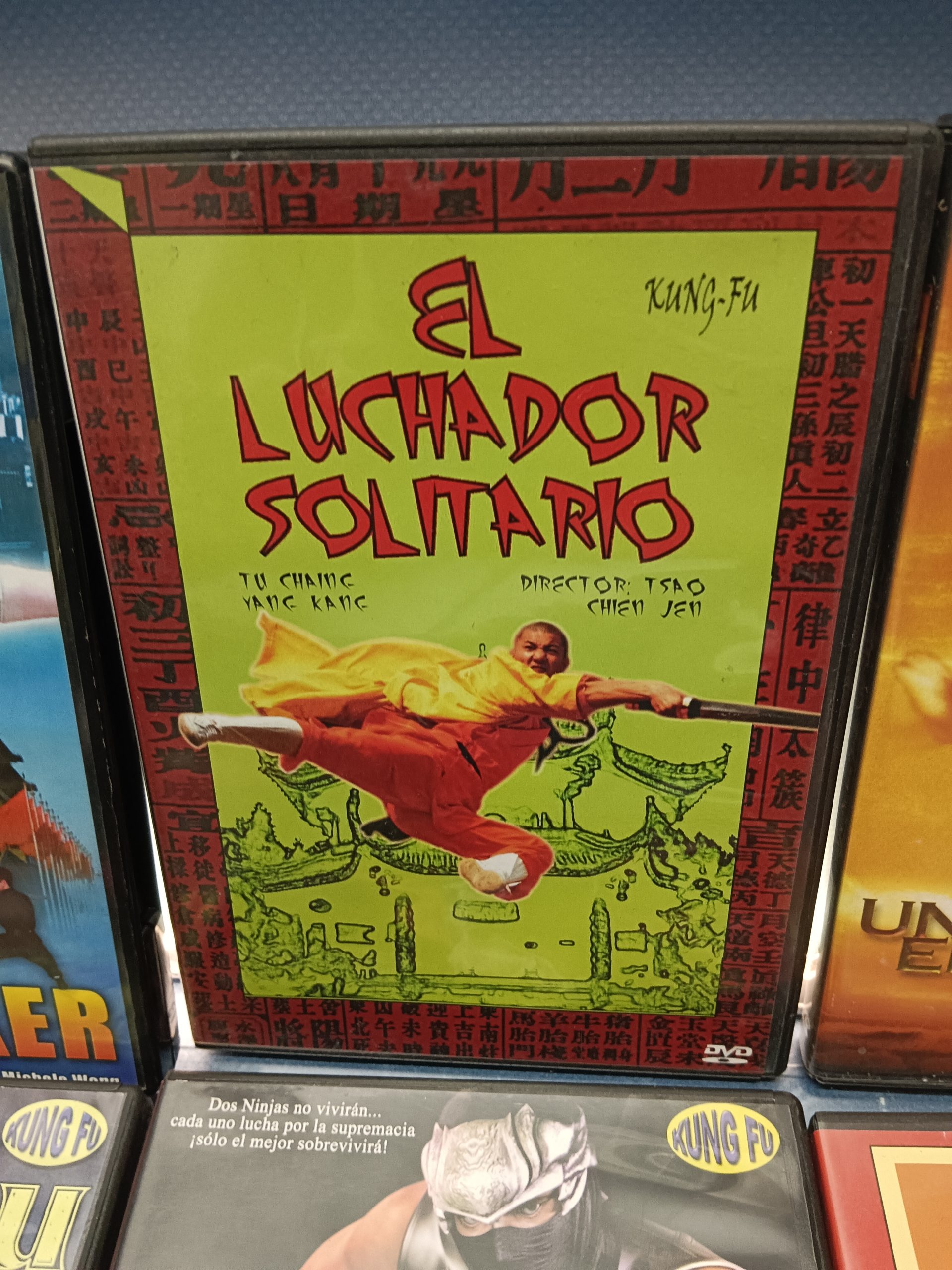IMG_20250103_154610 6 PELICULAS, ACCION ORIENTAL kung fu boxer, Ninjas de la justicia, El luchador solitario, Un dragón en las calles y mas - Imagen 13