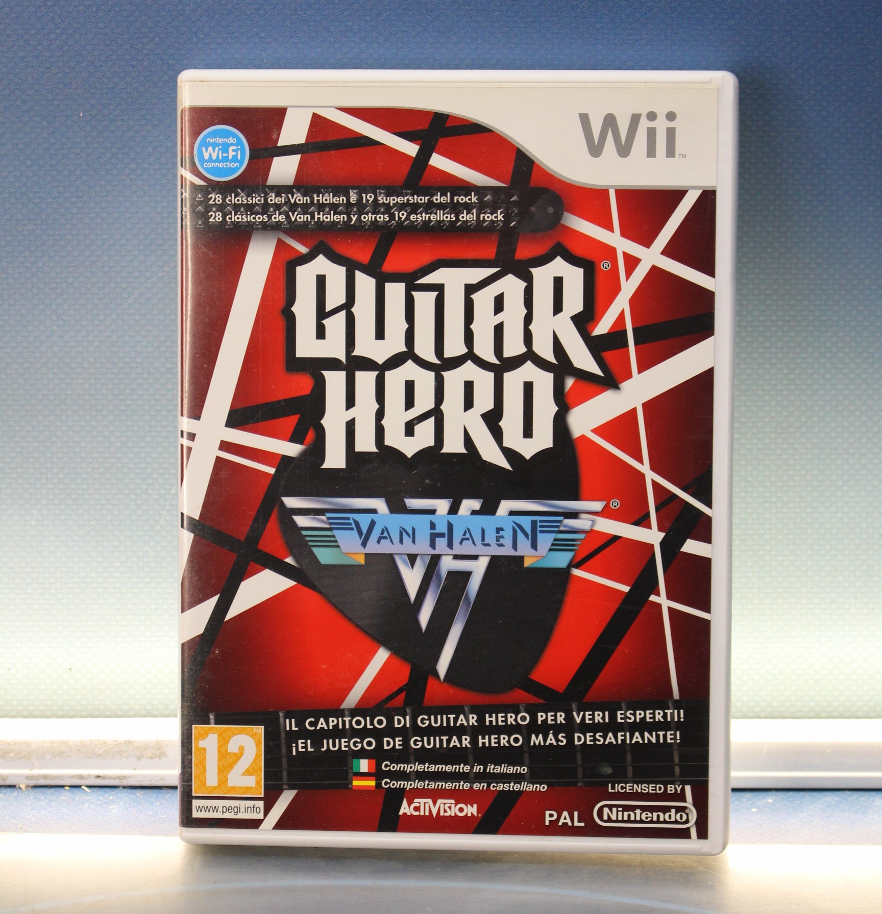 Wii. Guitar Hero. Van Halen. Warriors of Rock. PAL. Original. Completo.