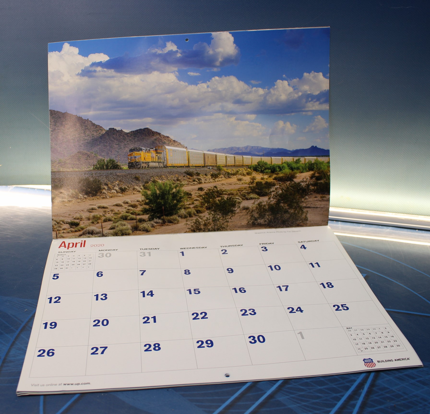 IMG_4124 Union Pacific Calendar 2020. Calendario. - Imagen 3