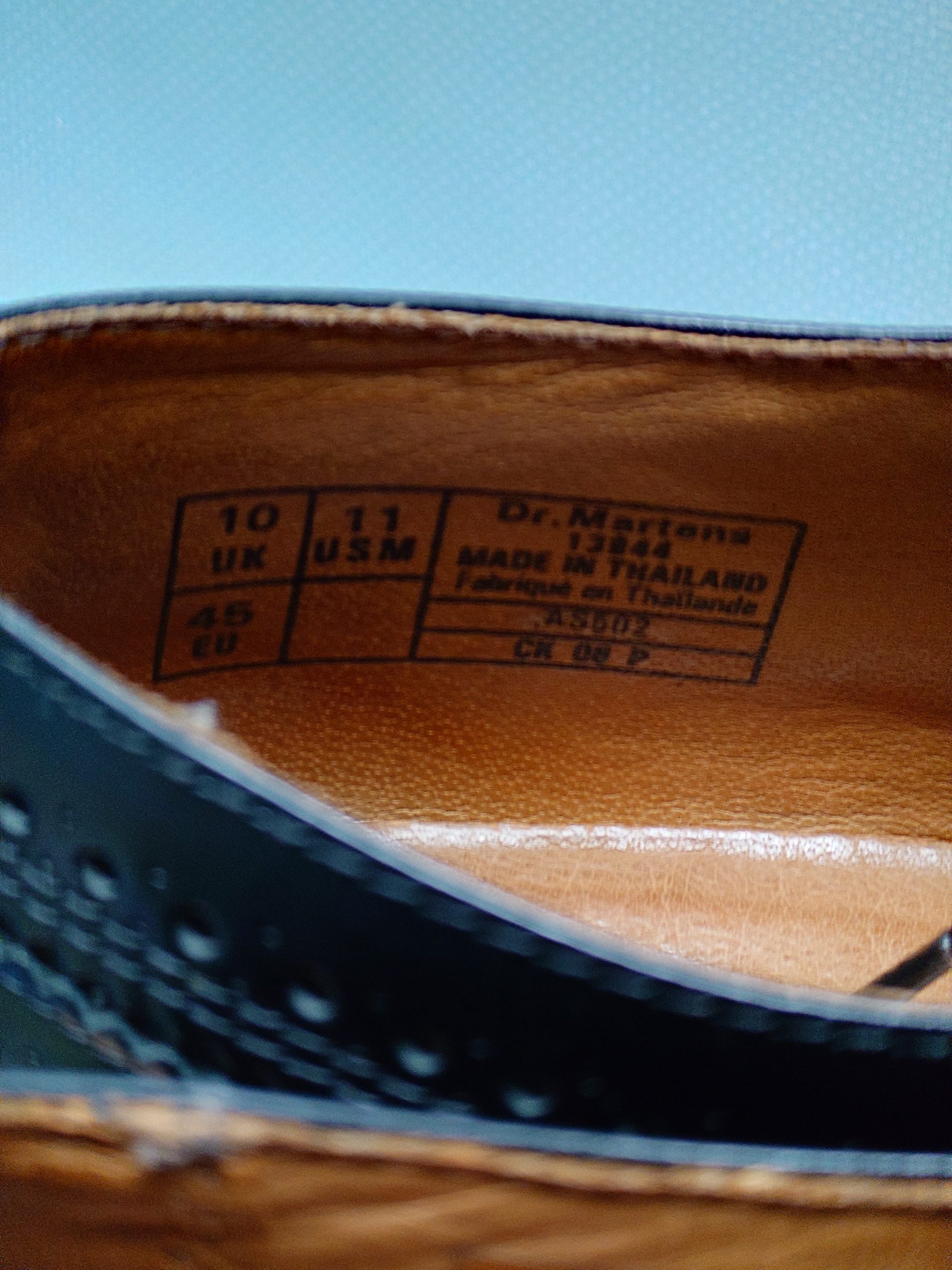 Dr. Martens air wair t.45 smooth black - Imagen 12