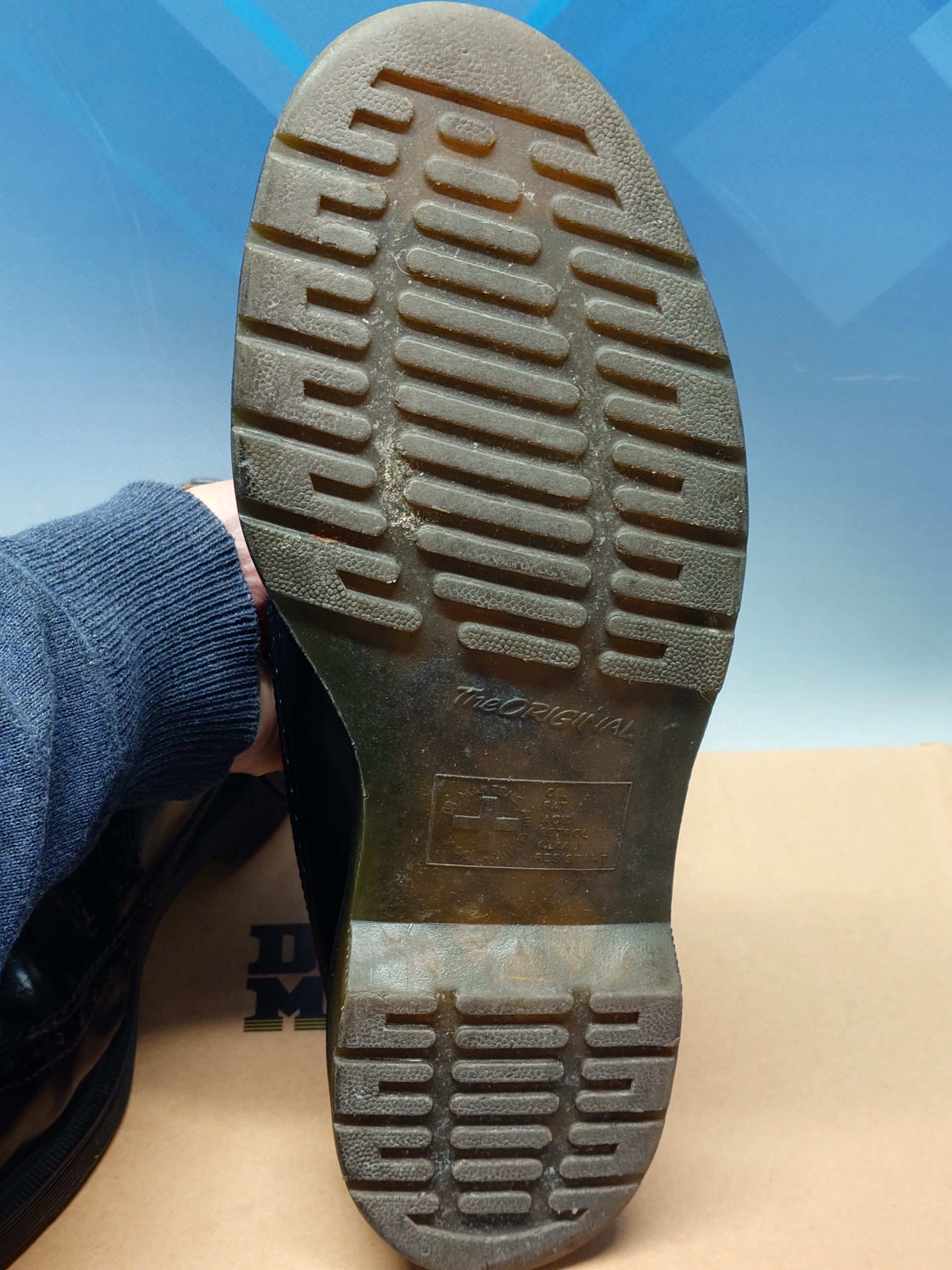 Dr. Martens air wair t.45 smooth black - Imagen 8