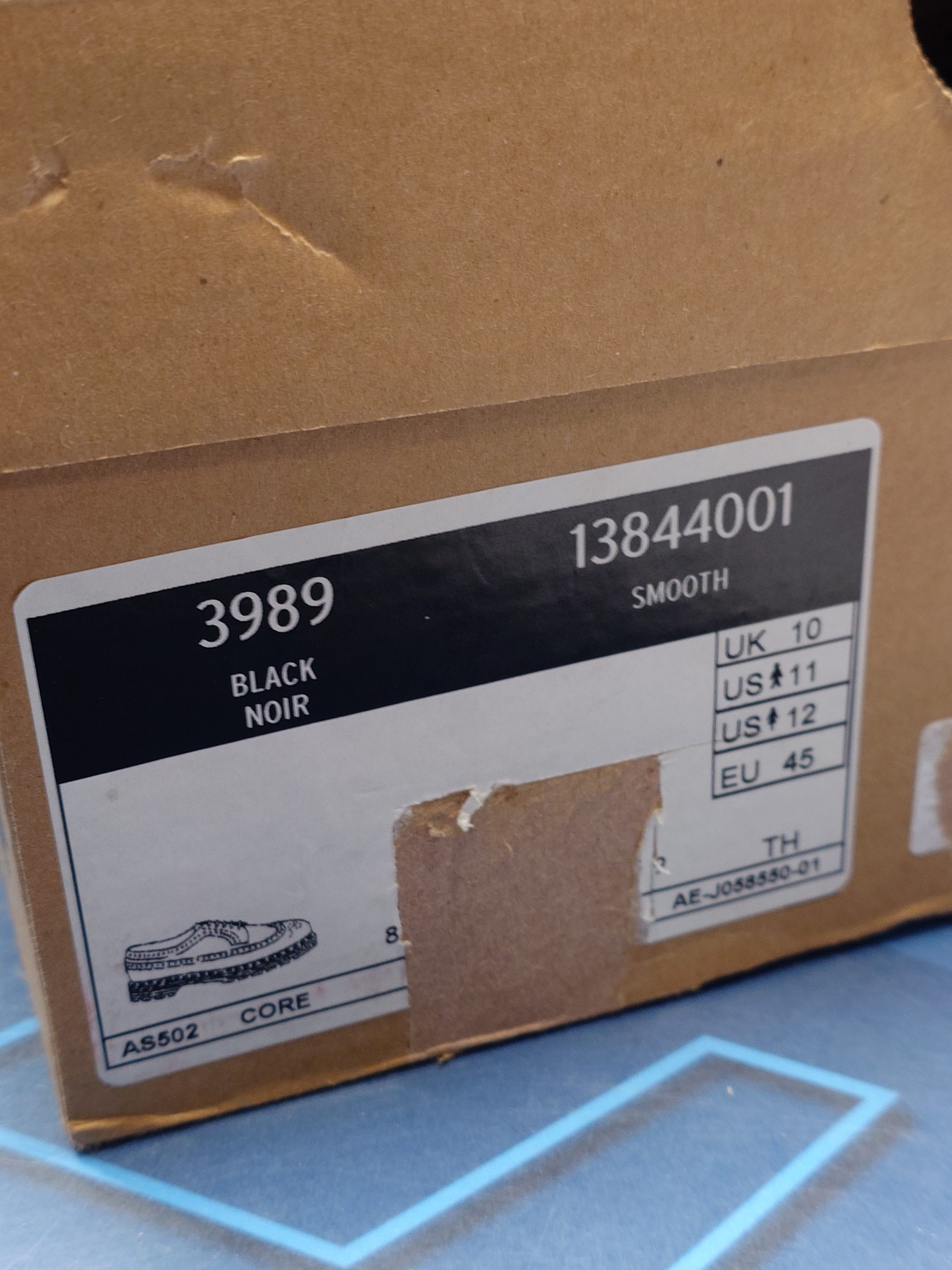 Dr. Martens air wair t.45 smooth black - Imagen 6