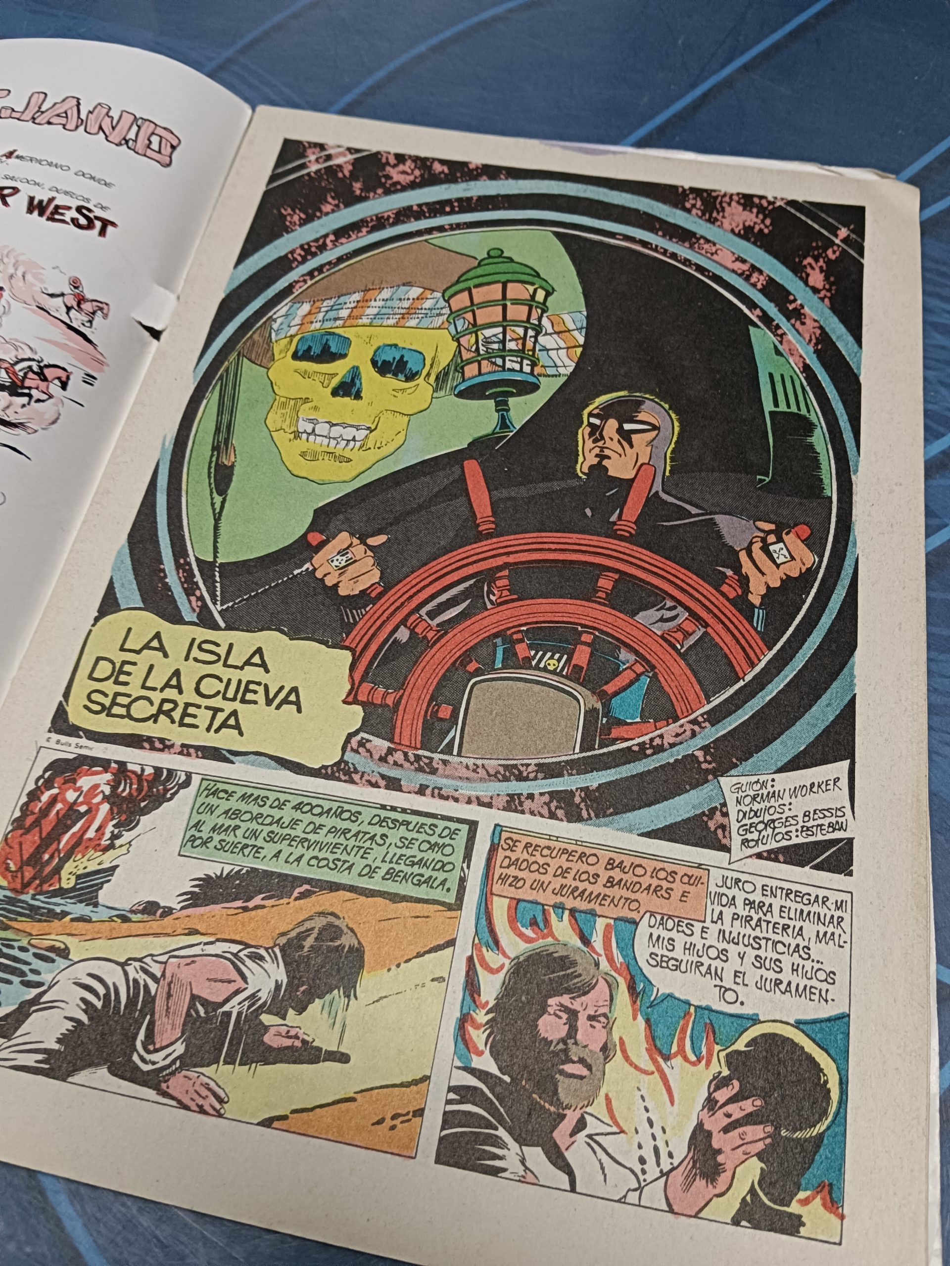 IMG_20250309_194315 tebeo apaisado cómic, COLECCIÓN COMANDOS,  53 NÚMEROS,  ENCUADERNADOS ORIGINAL. EDIT.VALENCIANA 1954 - Imagen 3