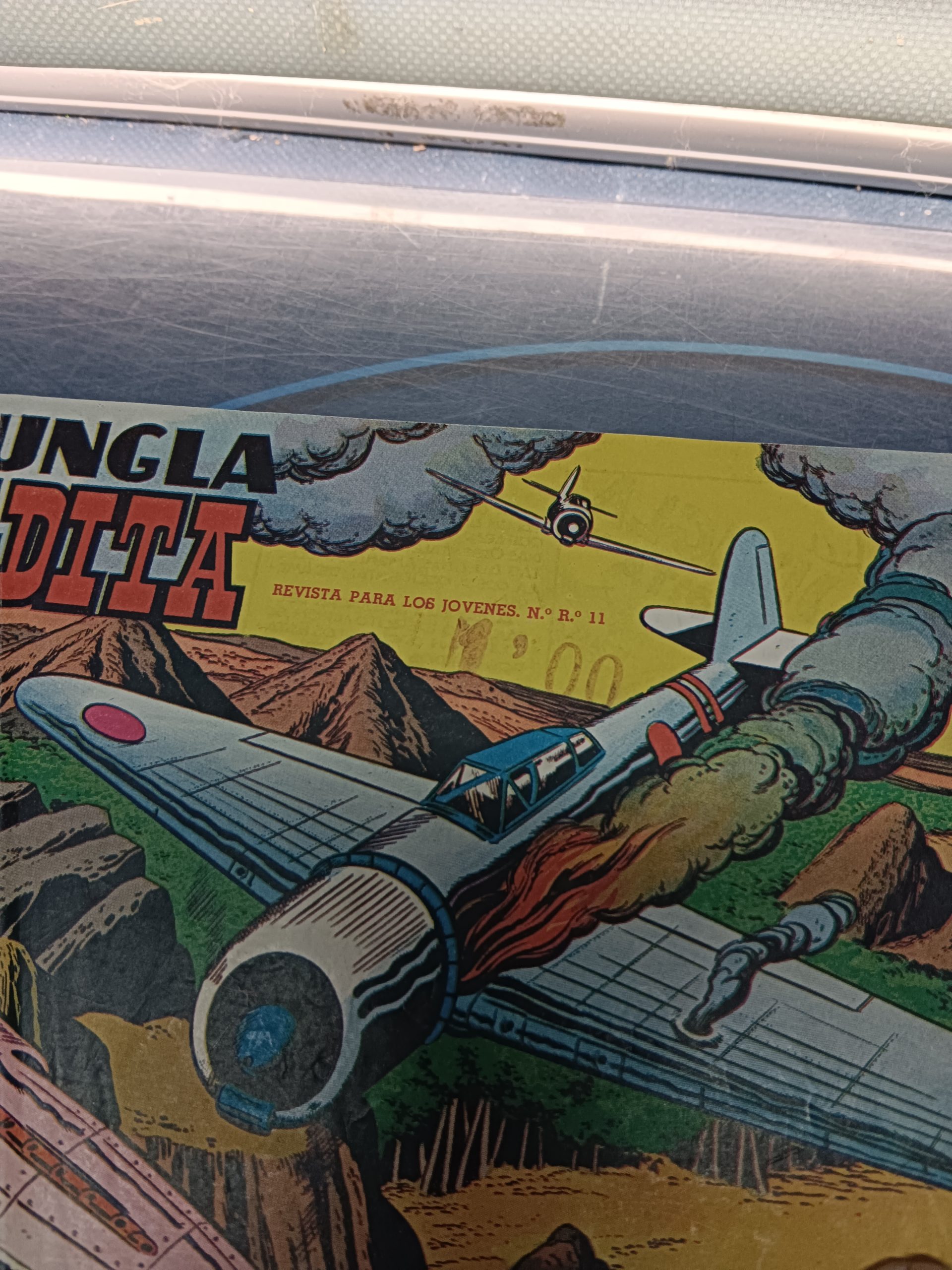 IMG_20250309_194457 tebeo apaisado cómic, COLECCIÓN COMANDOS,  53 NÚMEROS,  ENCUADERNADOS ORIGINAL. EDIT.VALENCIANA 1954 - Imagen 7