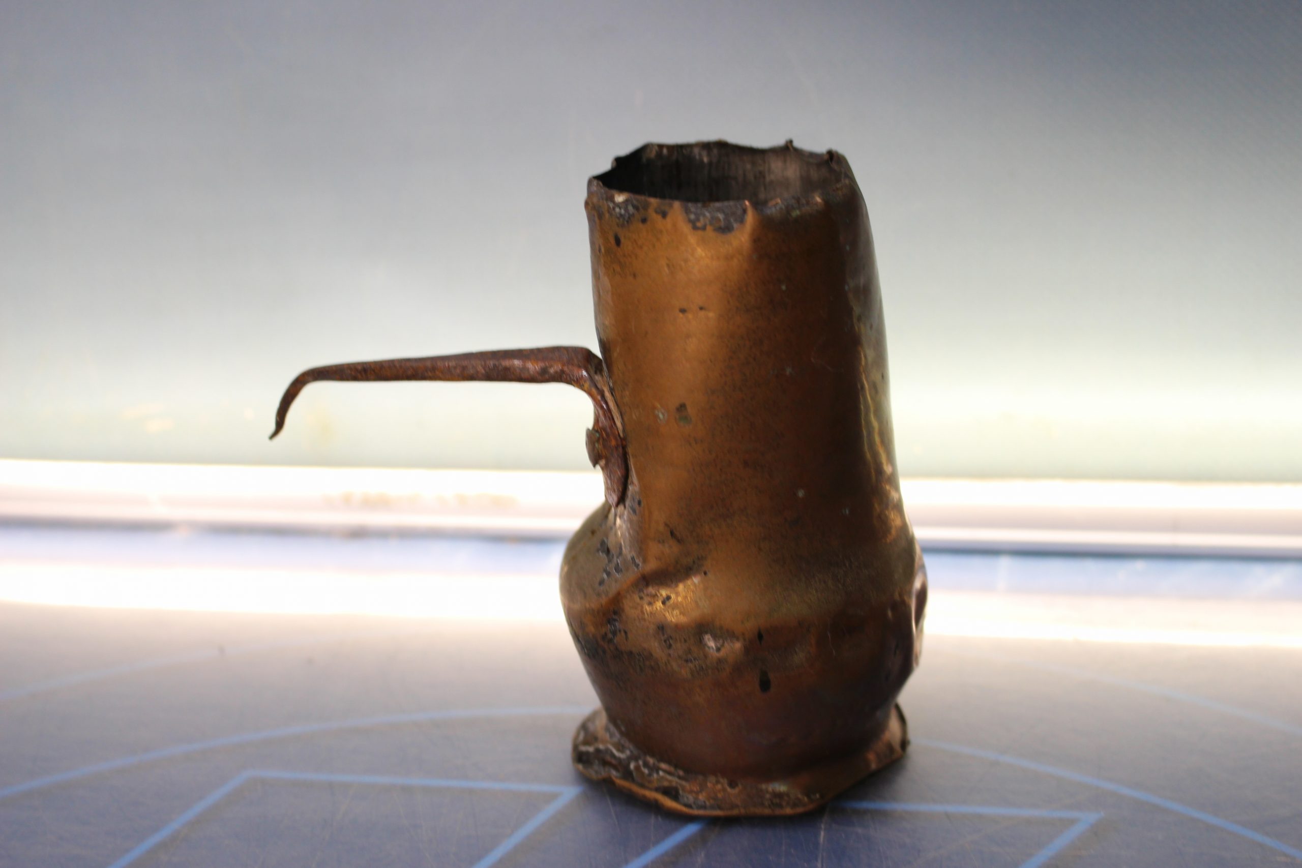 IMG_7348 Antiguas chocolateras de cobre. - Imagen 8