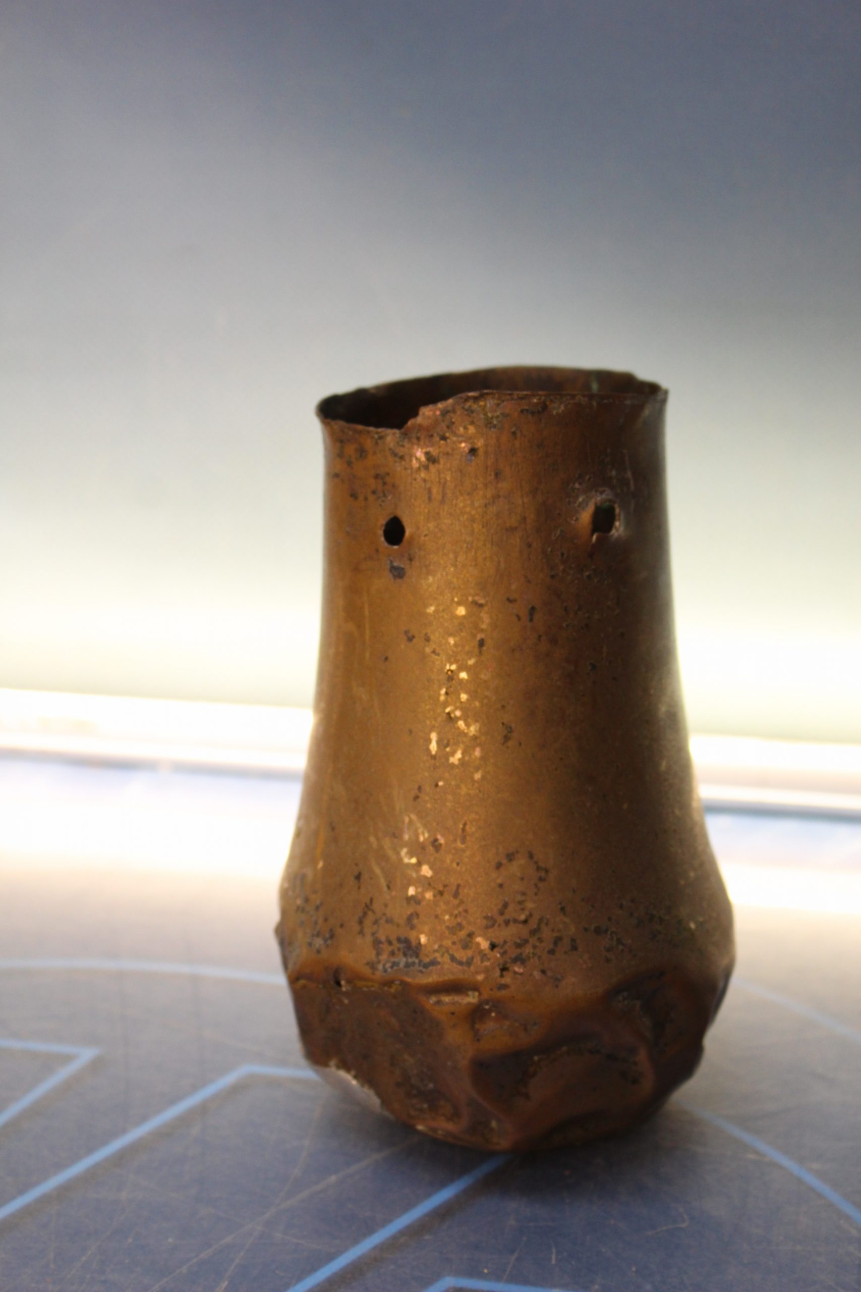 IMG_7350 Antiguas chocolateras de cobre. - Imagen 6