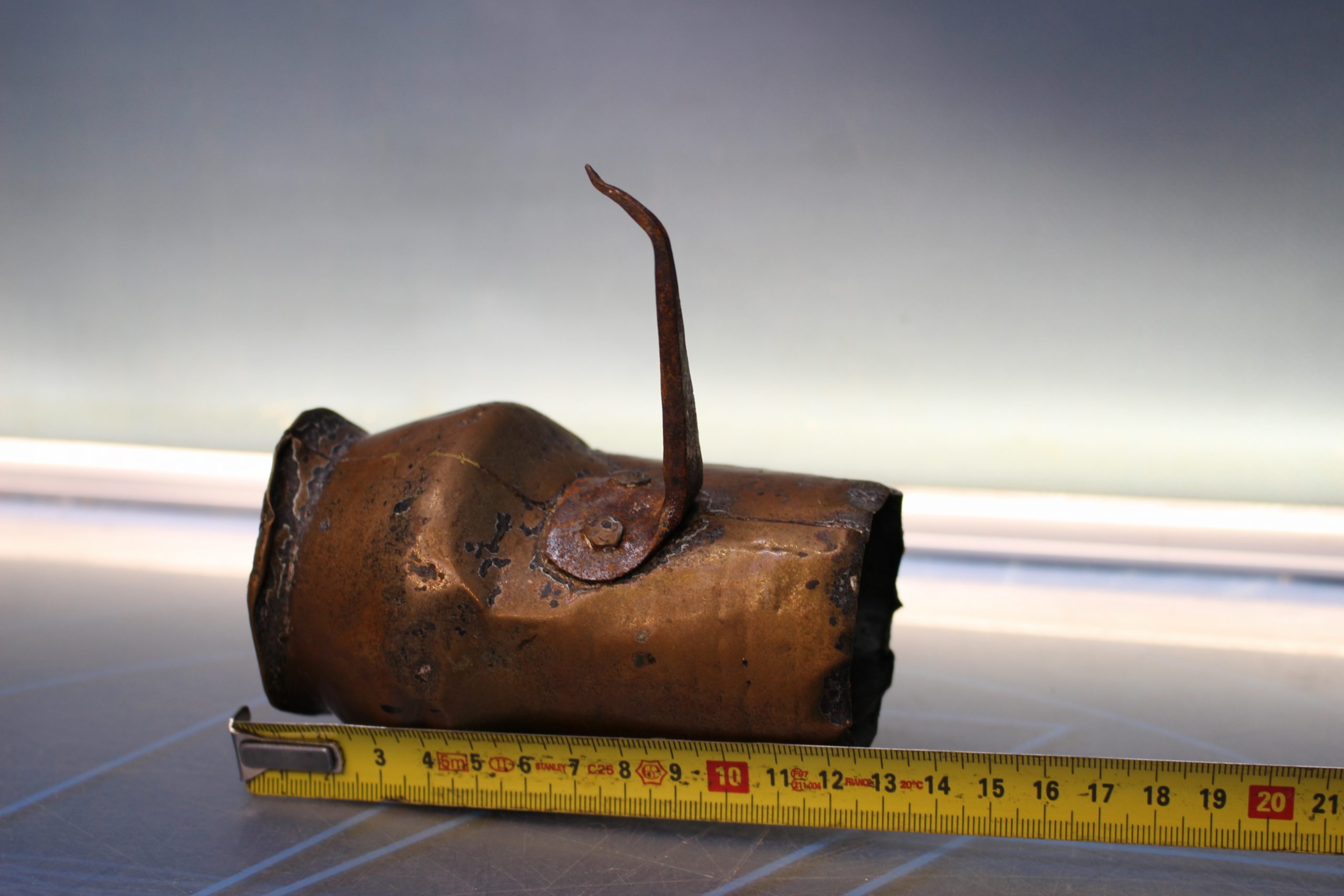 IMG_7352 Antiguas chocolateras de cobre. - Imagen 4