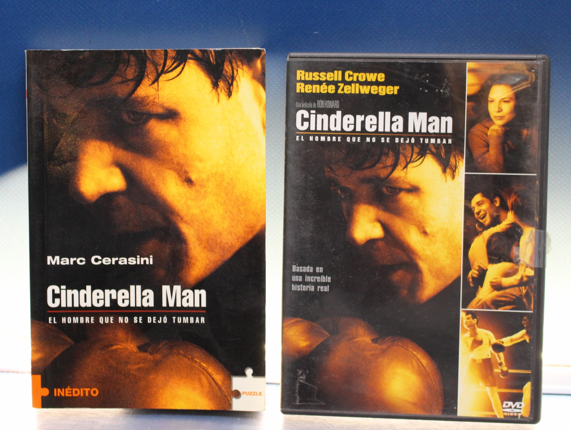 Cinderella Man. El hombre que no se dejó tumbar. DVD + Libro.