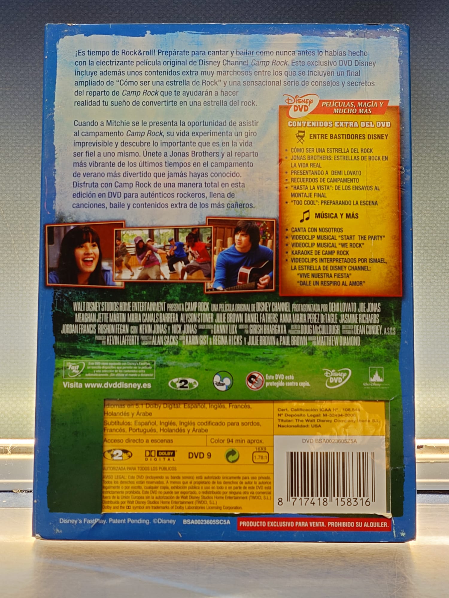 Película DvD - Camp Rock - Imagen 3