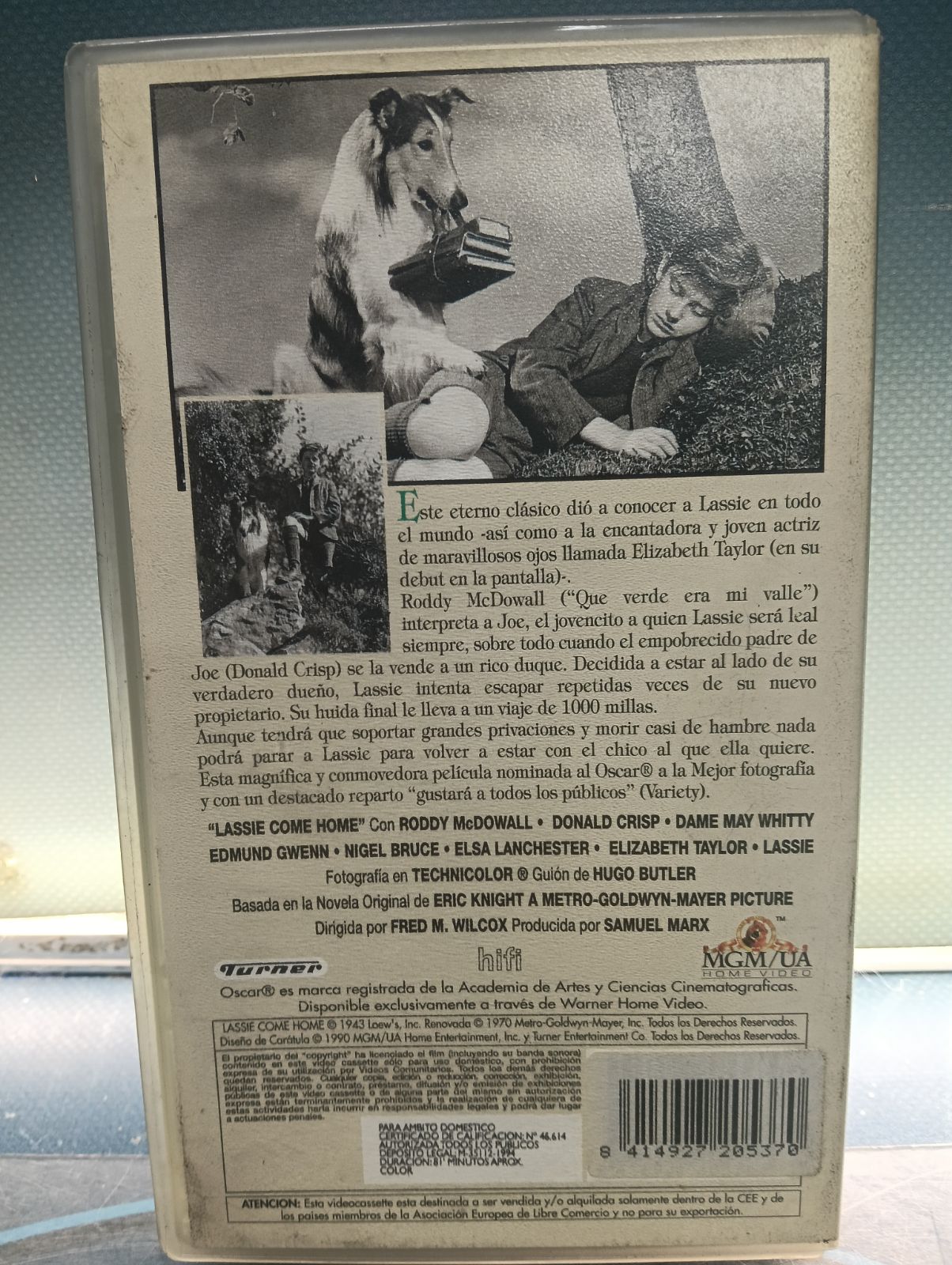 Lassie, La cadena invisible - VHS - Imagen 2