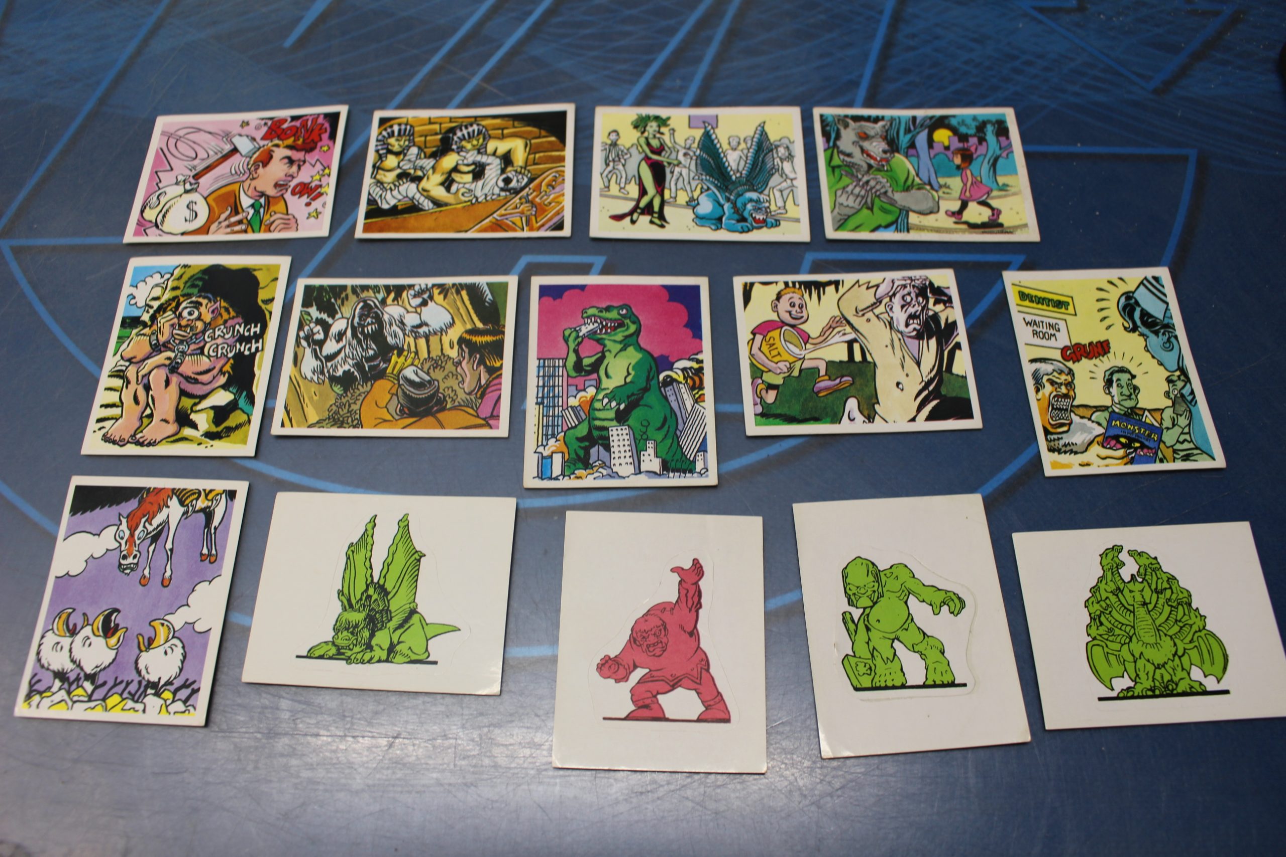 26 Cromos Monsters in my pocket, Panini, 1992.