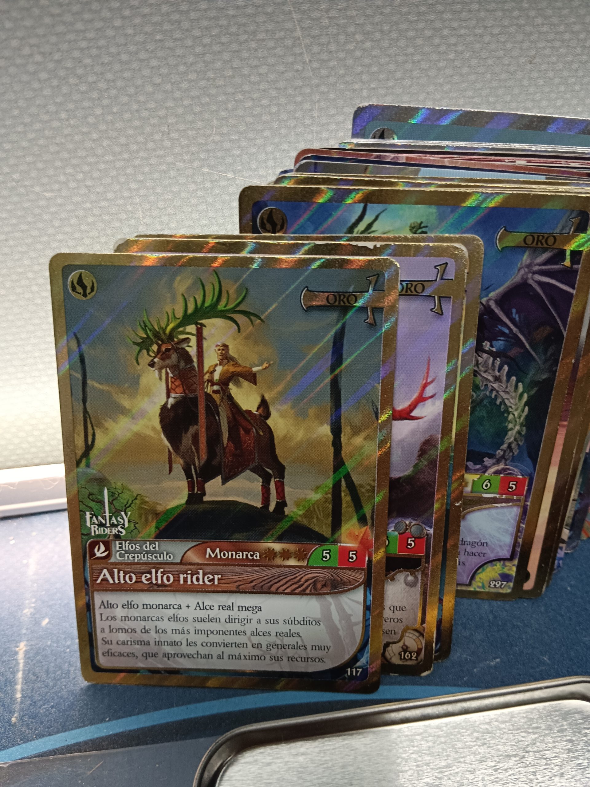 Cartas COLECCIÓN. FANTASY RIDERS . 2018 - mas de 70 cartas variadas - Imagen 2