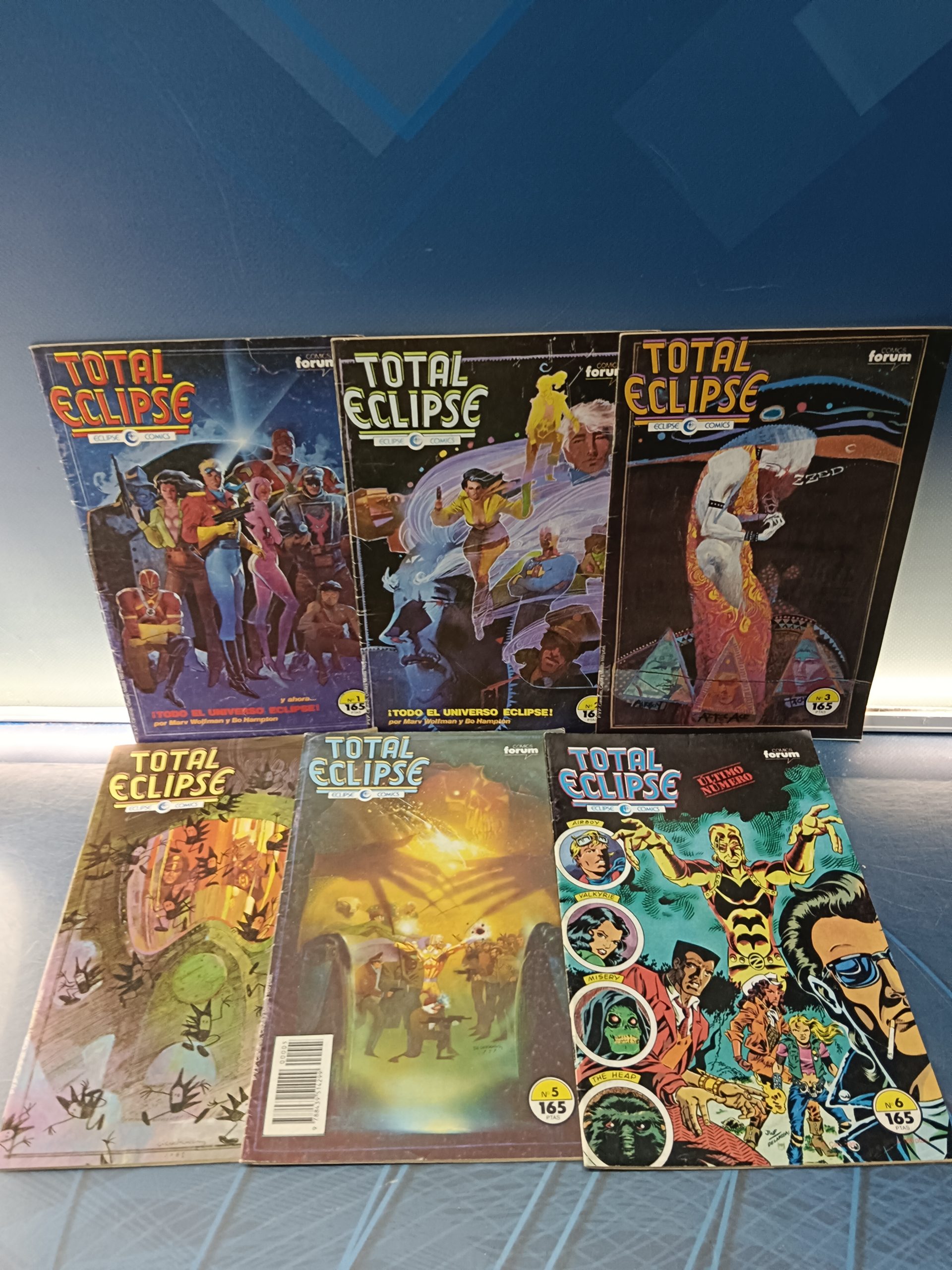 comics, TOTAL ECLIPSE Nº 1 al 6, completa, eclipse comics, forum