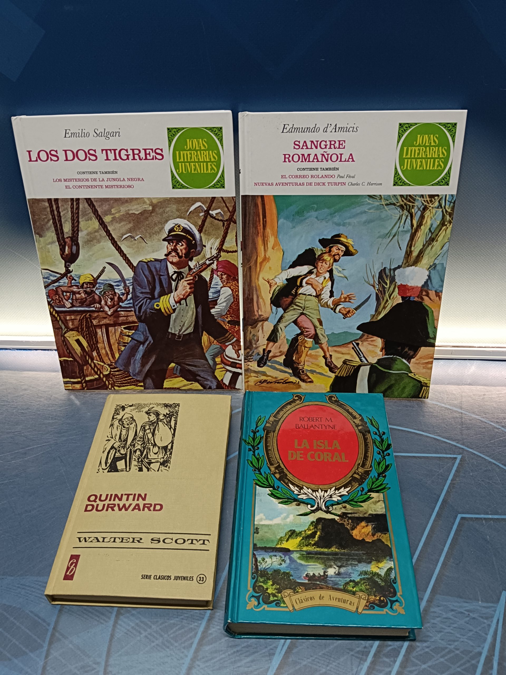 Joyas literarias Juveniles, dos tomos + Clasicos de aventuras