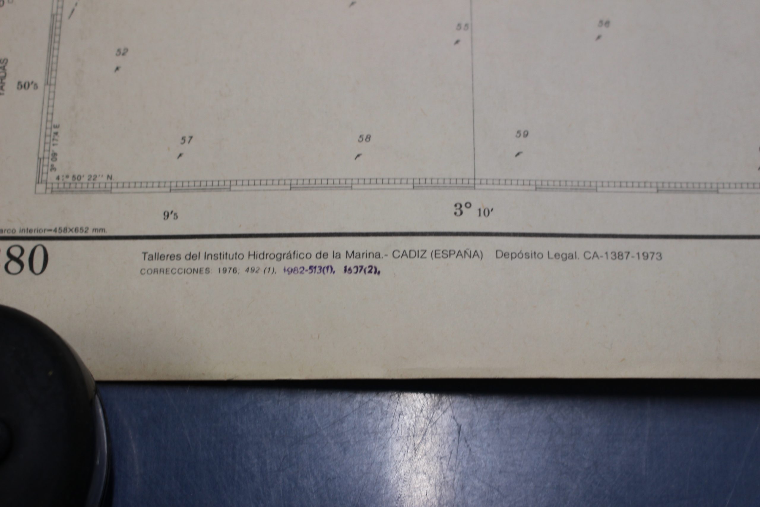 Carta de navegación Cabo San Sebastián e Islas Hormigas. - Imagen 3
