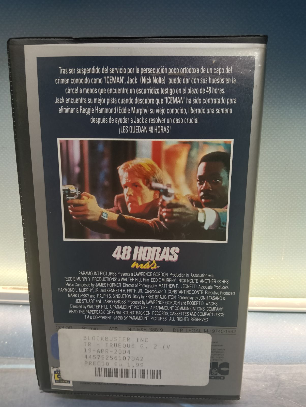 48 horas más - VHS - Imagen 2