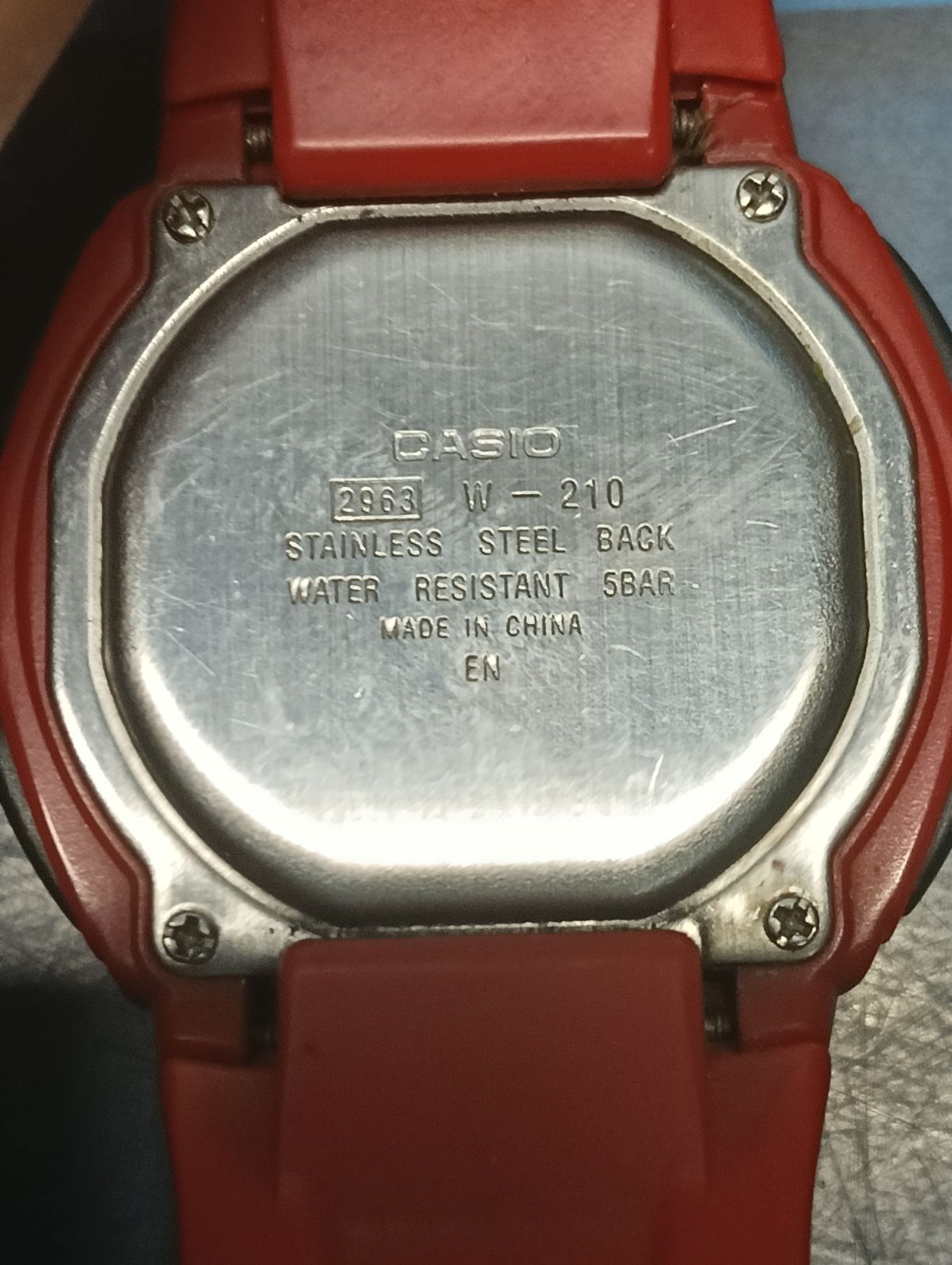 Reloj de pulsera Casio Modelo W-210 - Imagen 5