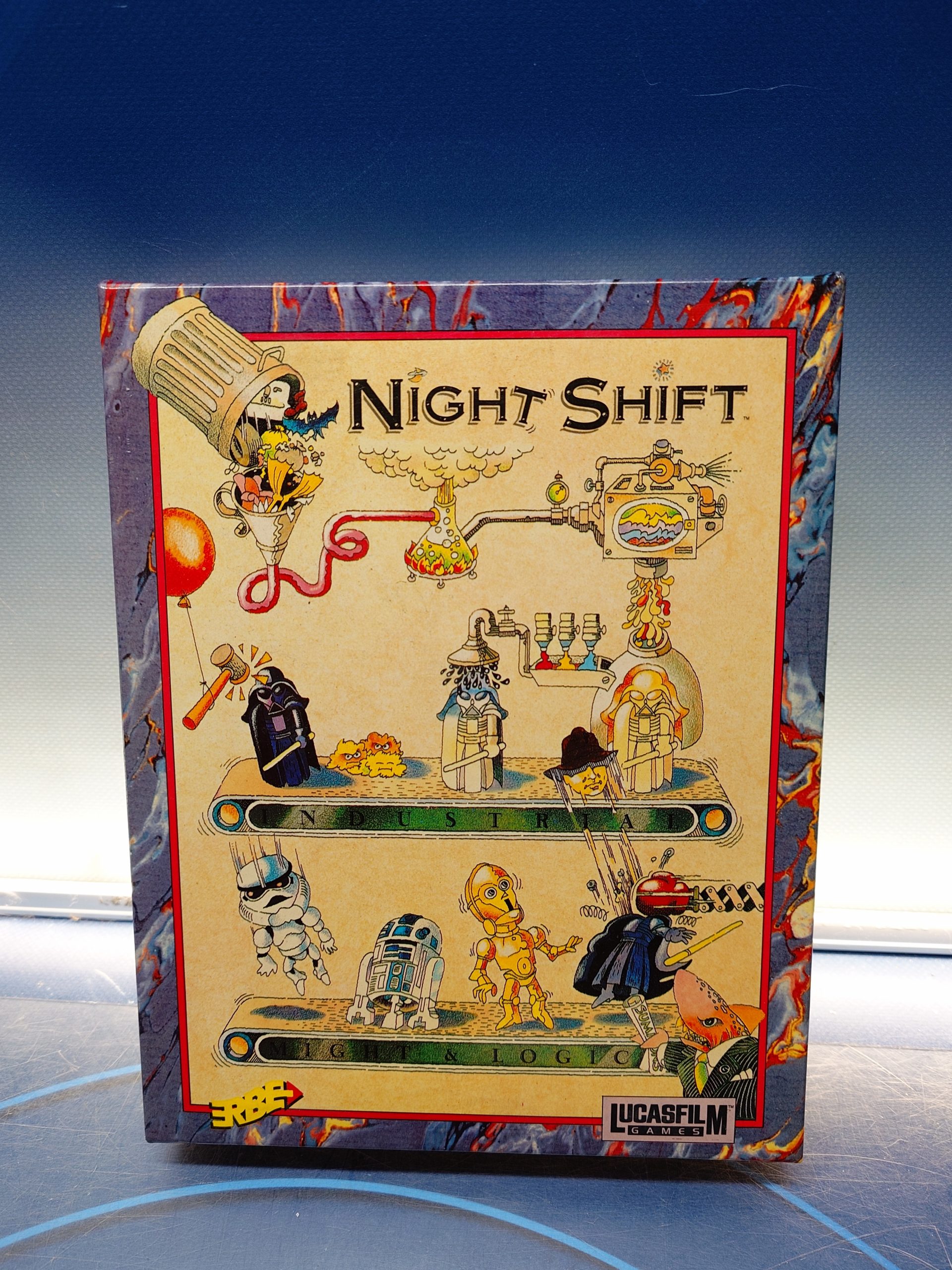 Juego de PC Night Shift lucasfilm games 1990