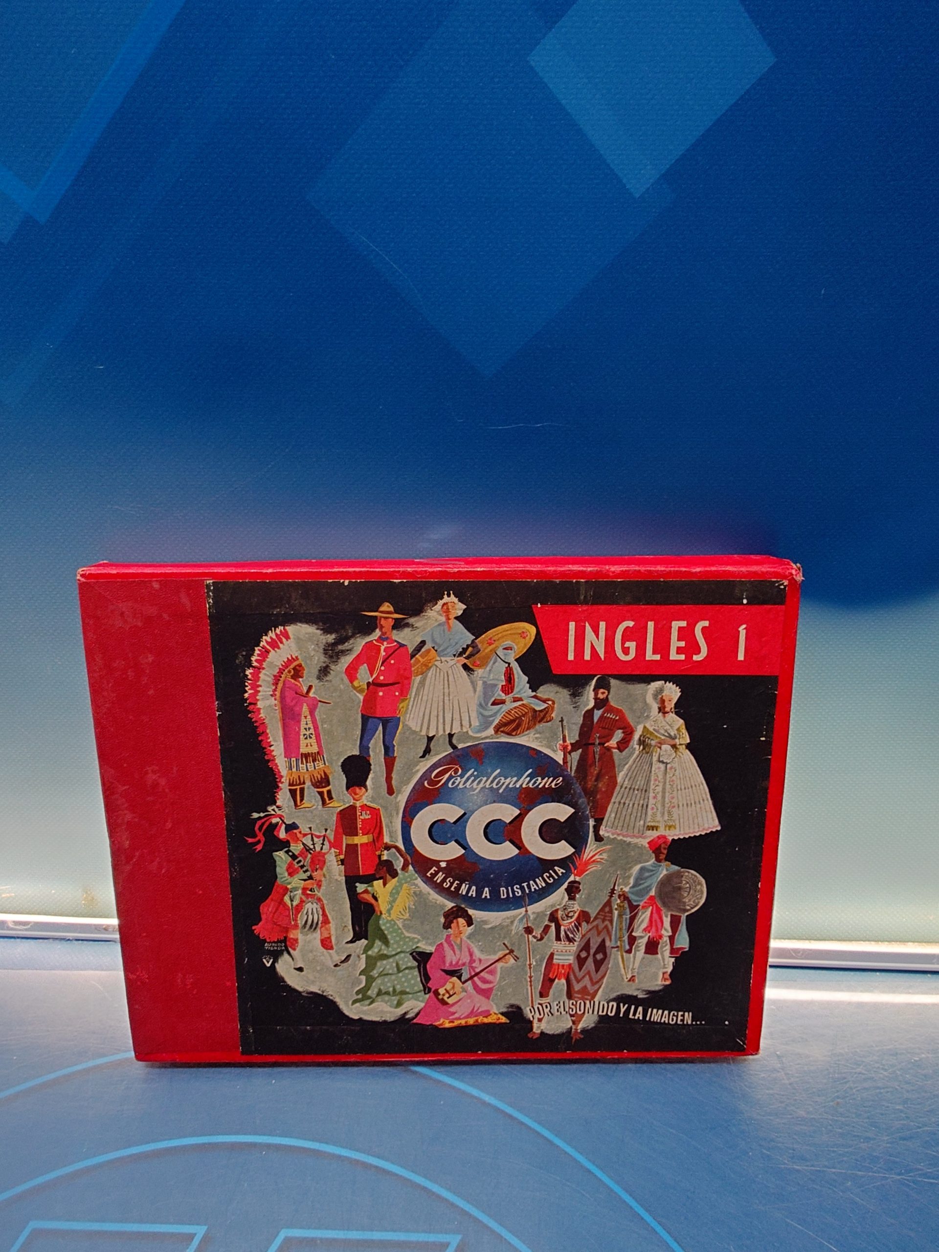 CURSO DE INGLÉS CCC POLYGLOPHONE ENSEÑA A DISTANCIA 1957 , tomo I