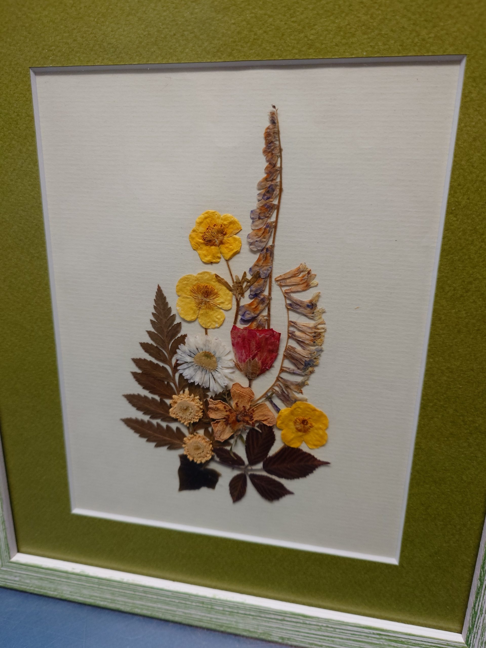 2 Cuadros Arte Floral Vintage - Imagen 2
