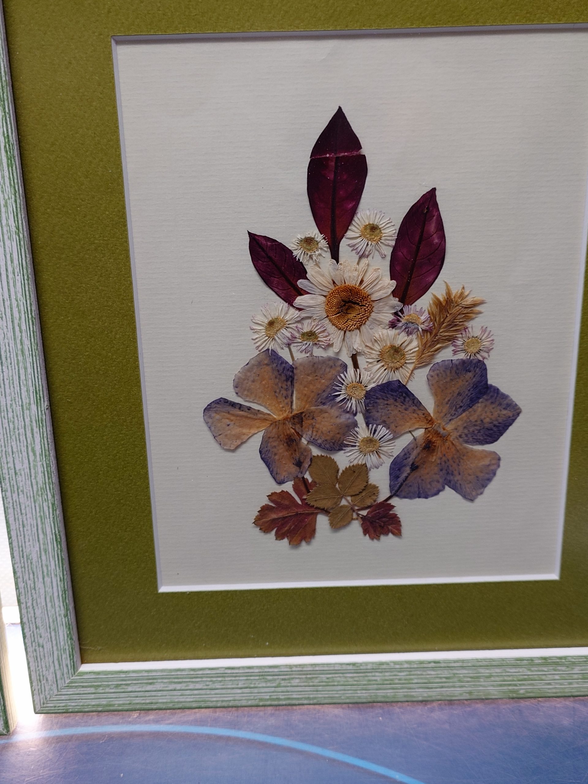 2 Cuadros Arte Floral Vintage - Imagen 9