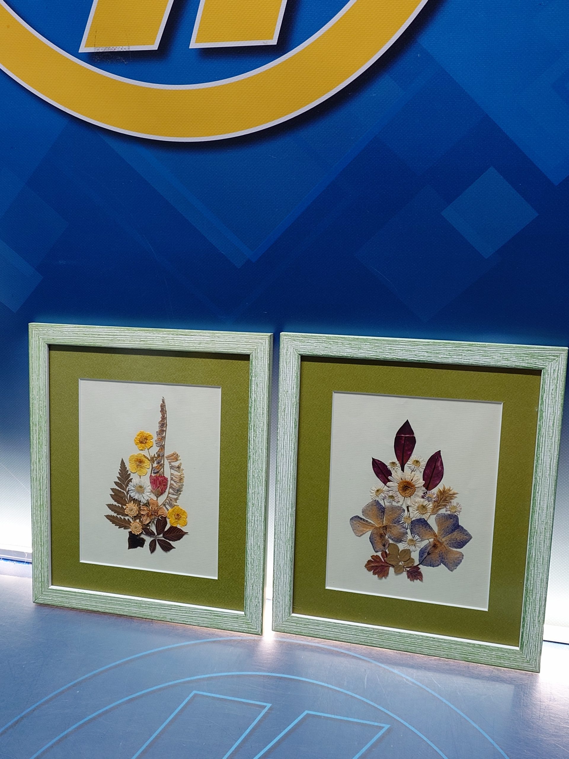 2 Cuadros Arte Floral Vintage - Imagen 8