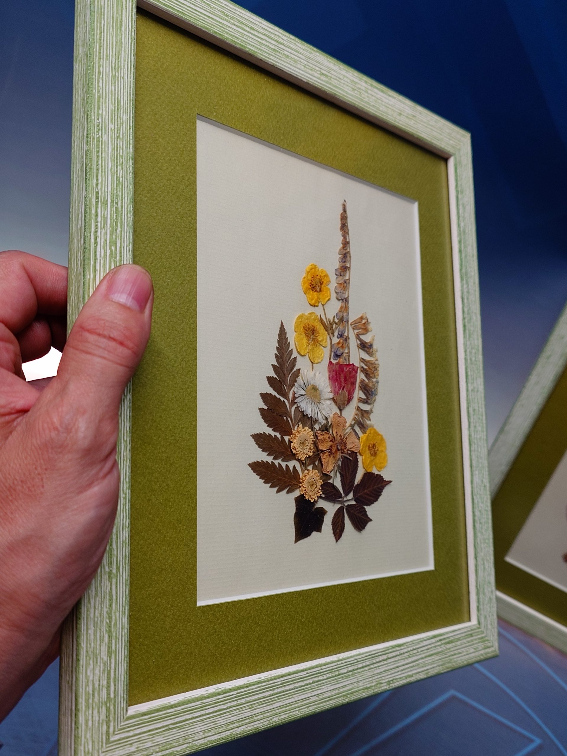 2 Cuadros Arte Floral Vintage - Imagen 7