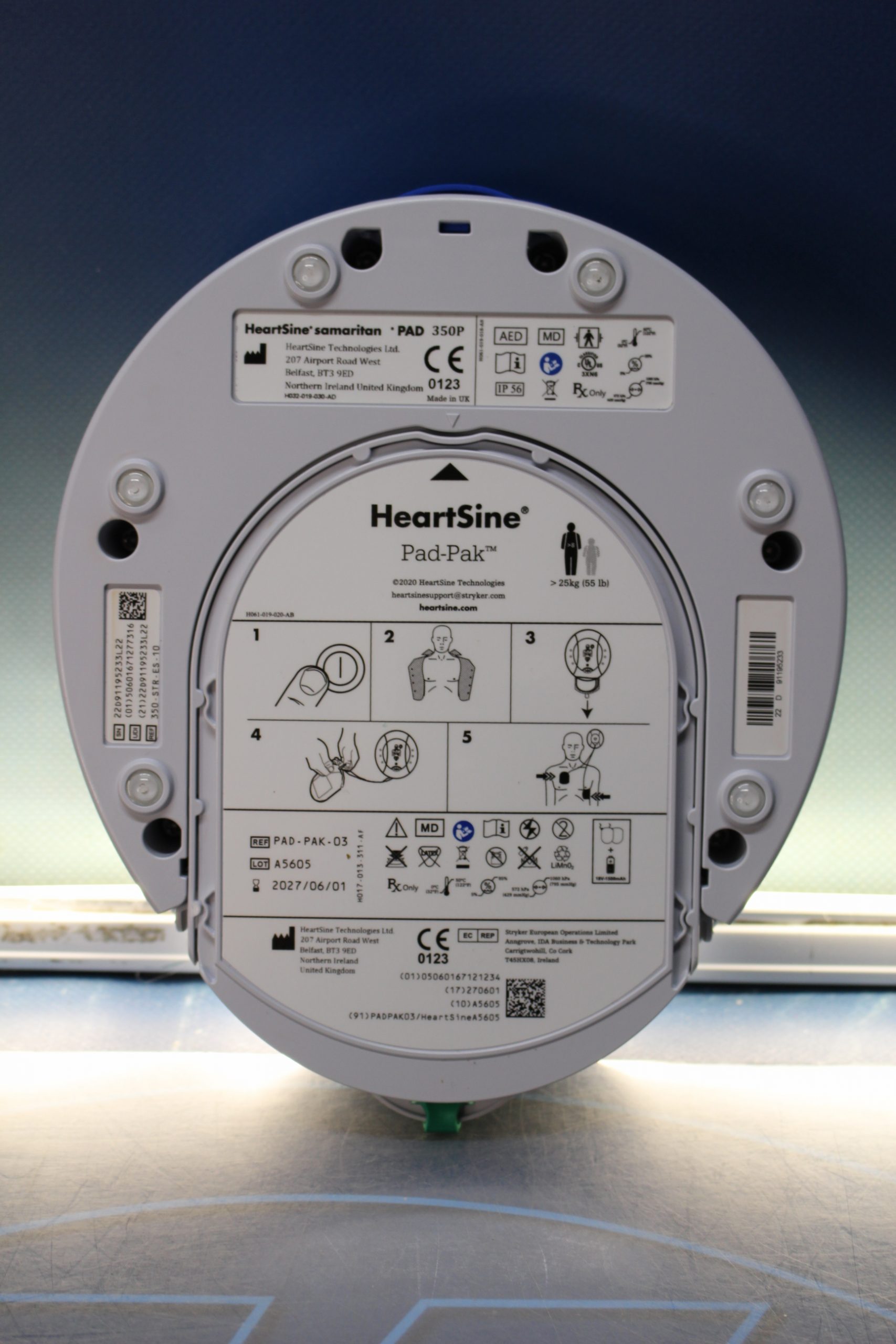 DEA, DESA desfibrilador semiautomático Heartshine samaritan PAD SAM 350P. - Imagen 6