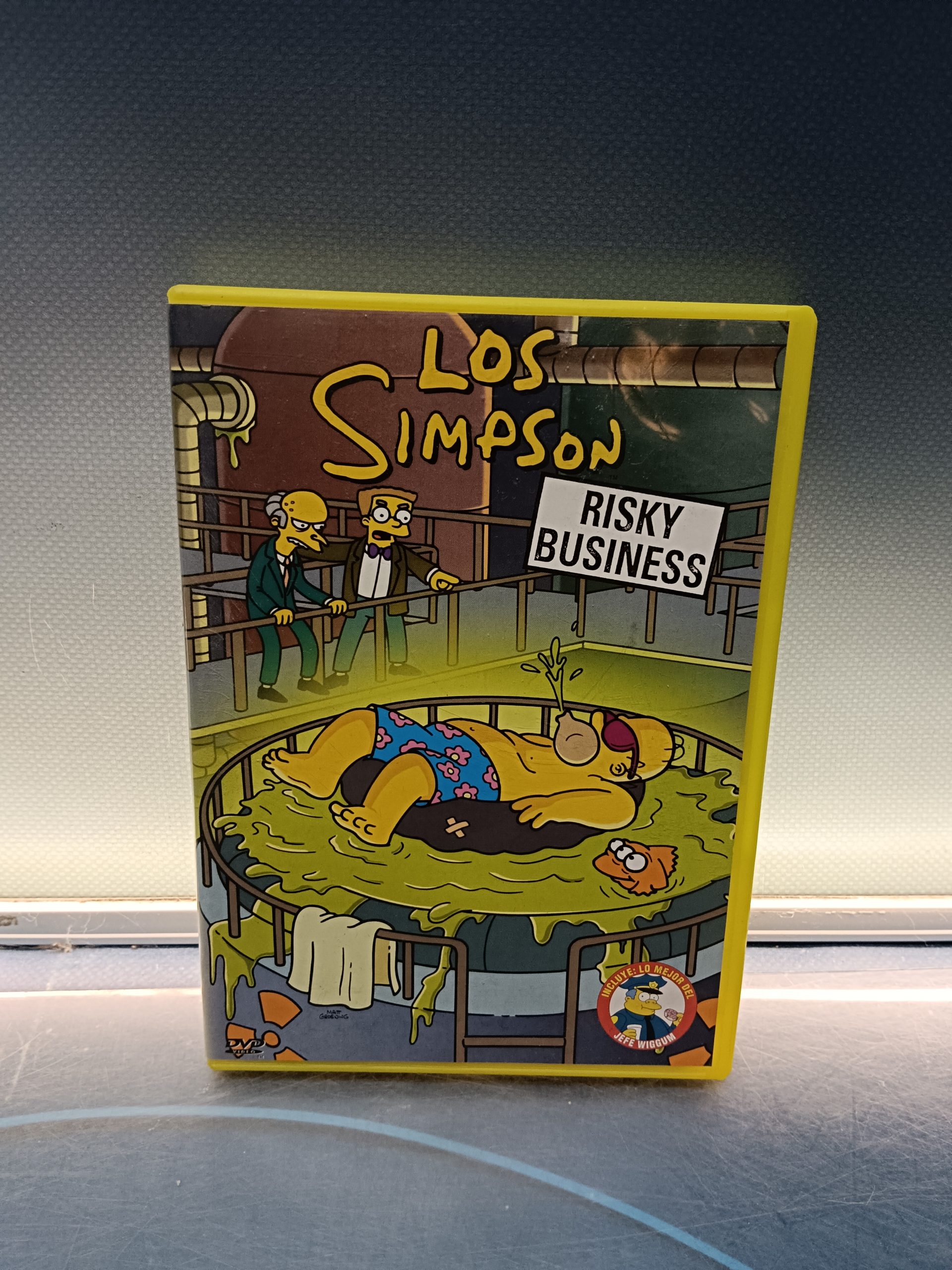 DVD, serie, LOS SIMPSON risky businnes