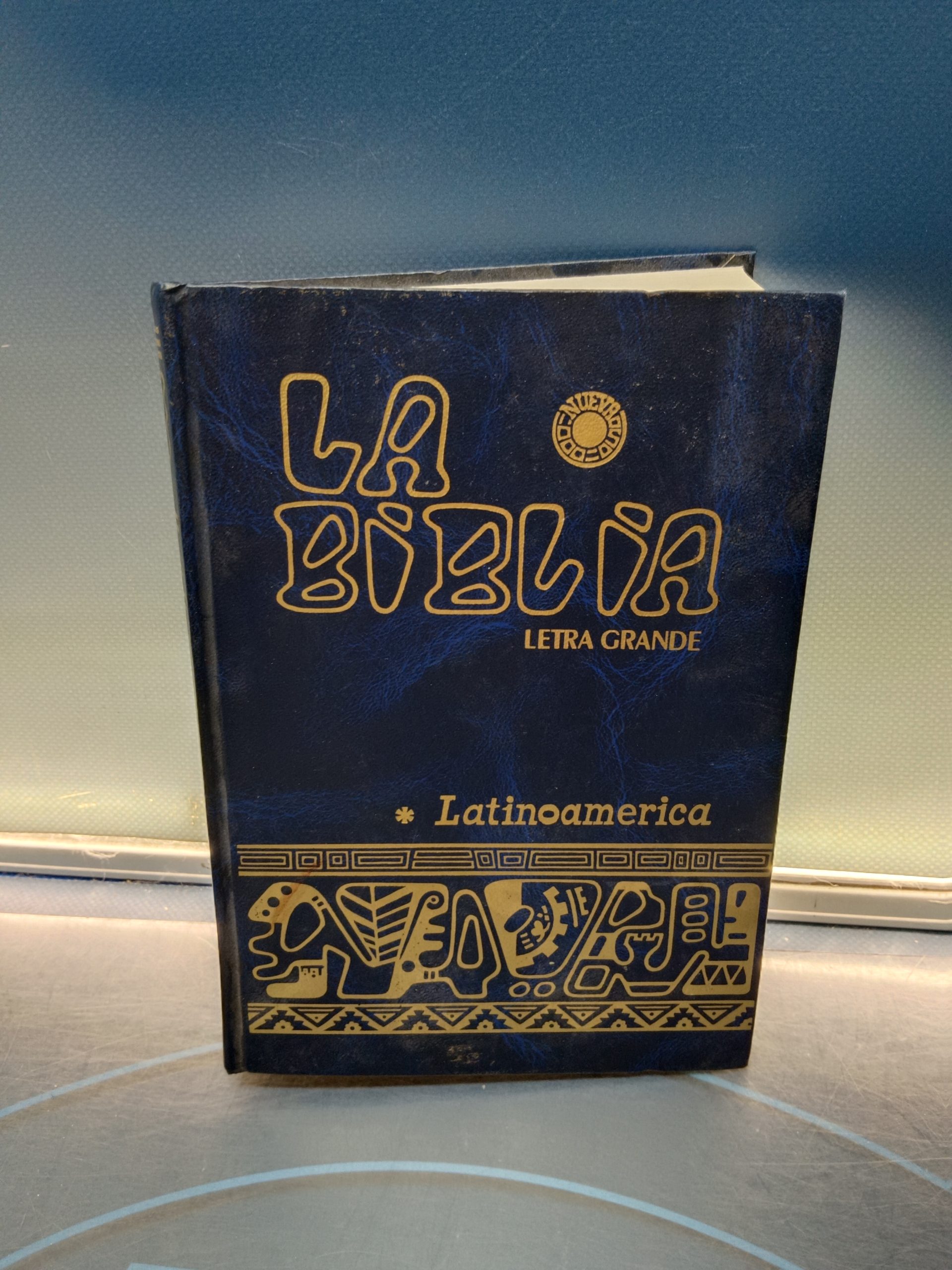 LA BIBLIA. LETRA GRANDE, EDICIONES ,VERBO DIVINO, buen estado