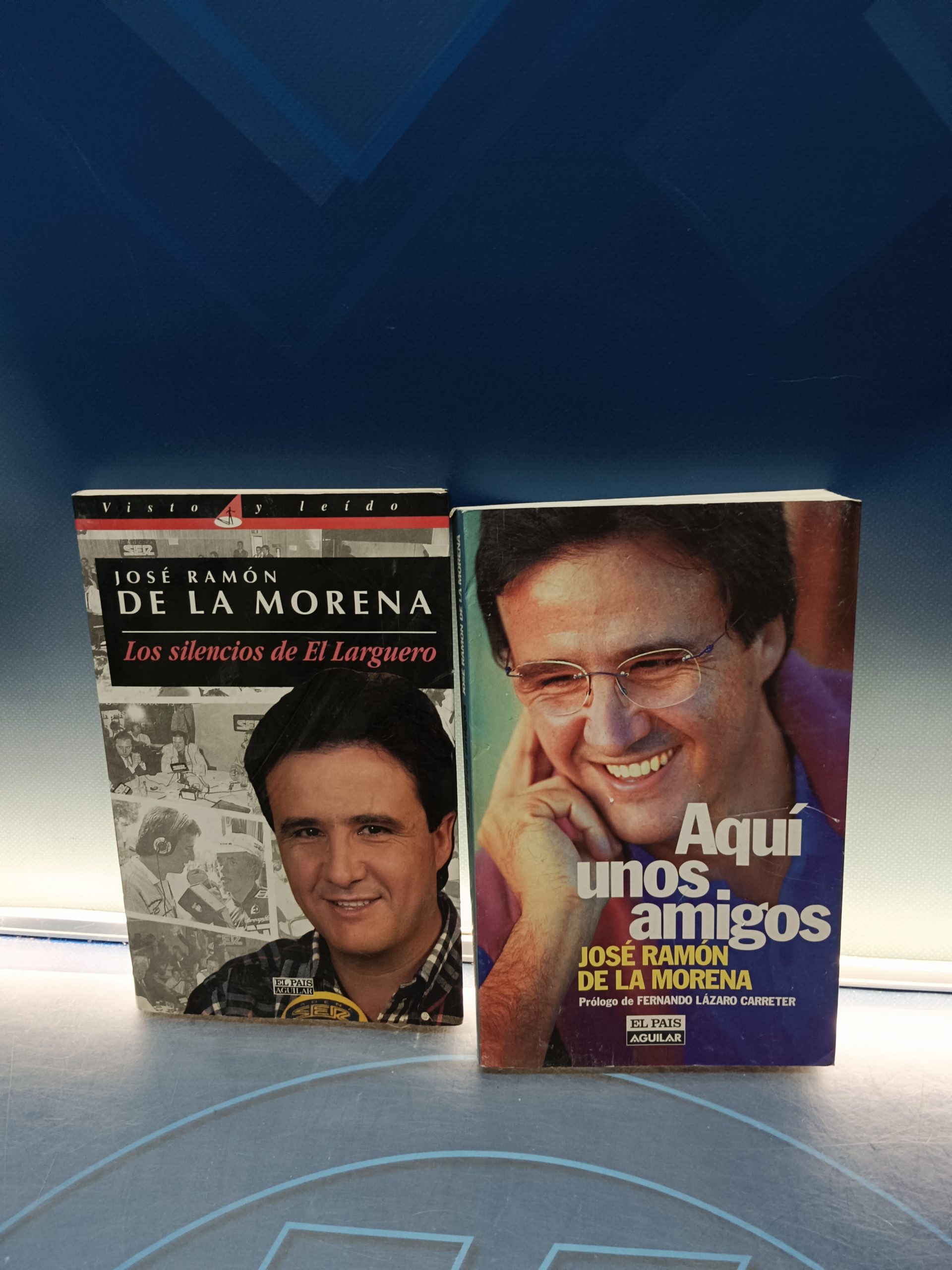 Libros,  José Ramón De La Morena - Los Silencios de El Larguero + AQUI UNOS AMIGOS