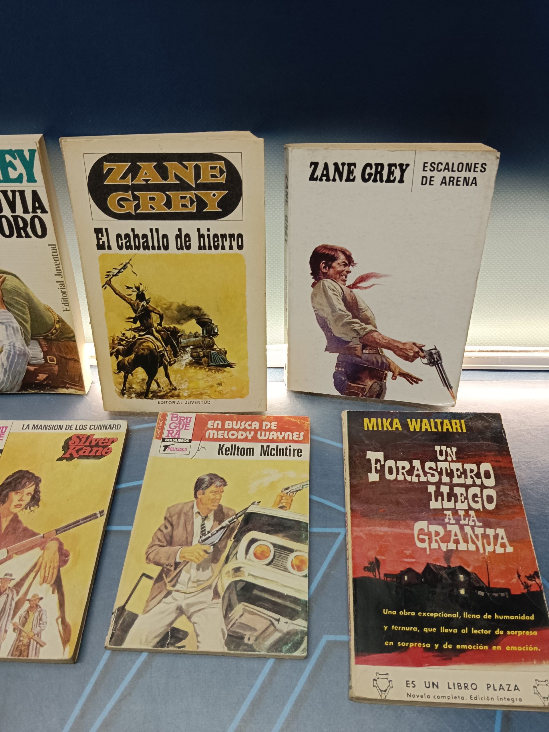 Lote, 7 novelas Pulp, western, buen estado - Imagen 2